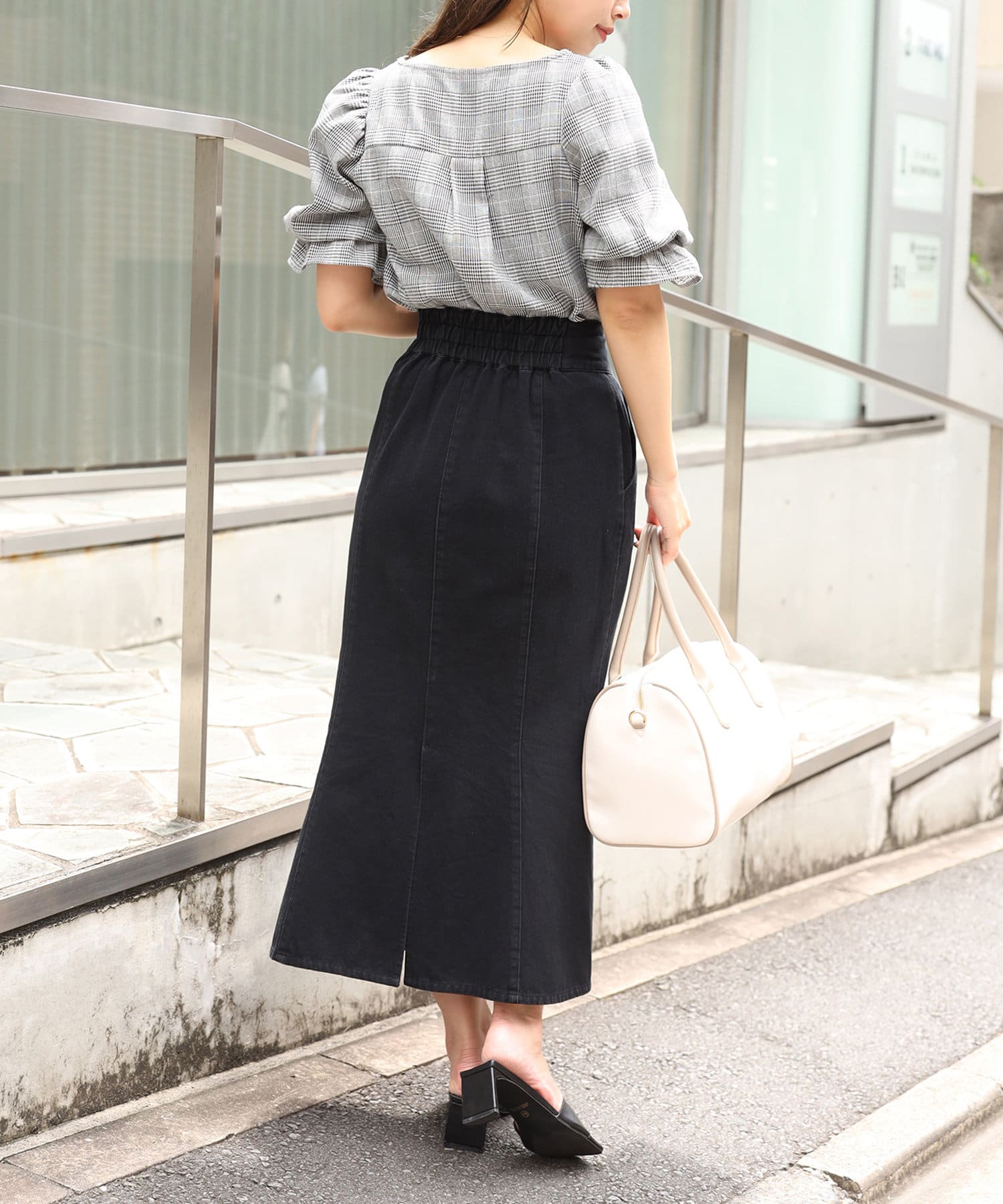 NICE CLAUP OUTLET(ナイスクラップ アウトレット) 【one afteranother】ｃｈｅｃｋｃａｎｄｙｂｌｏｕｓｅ