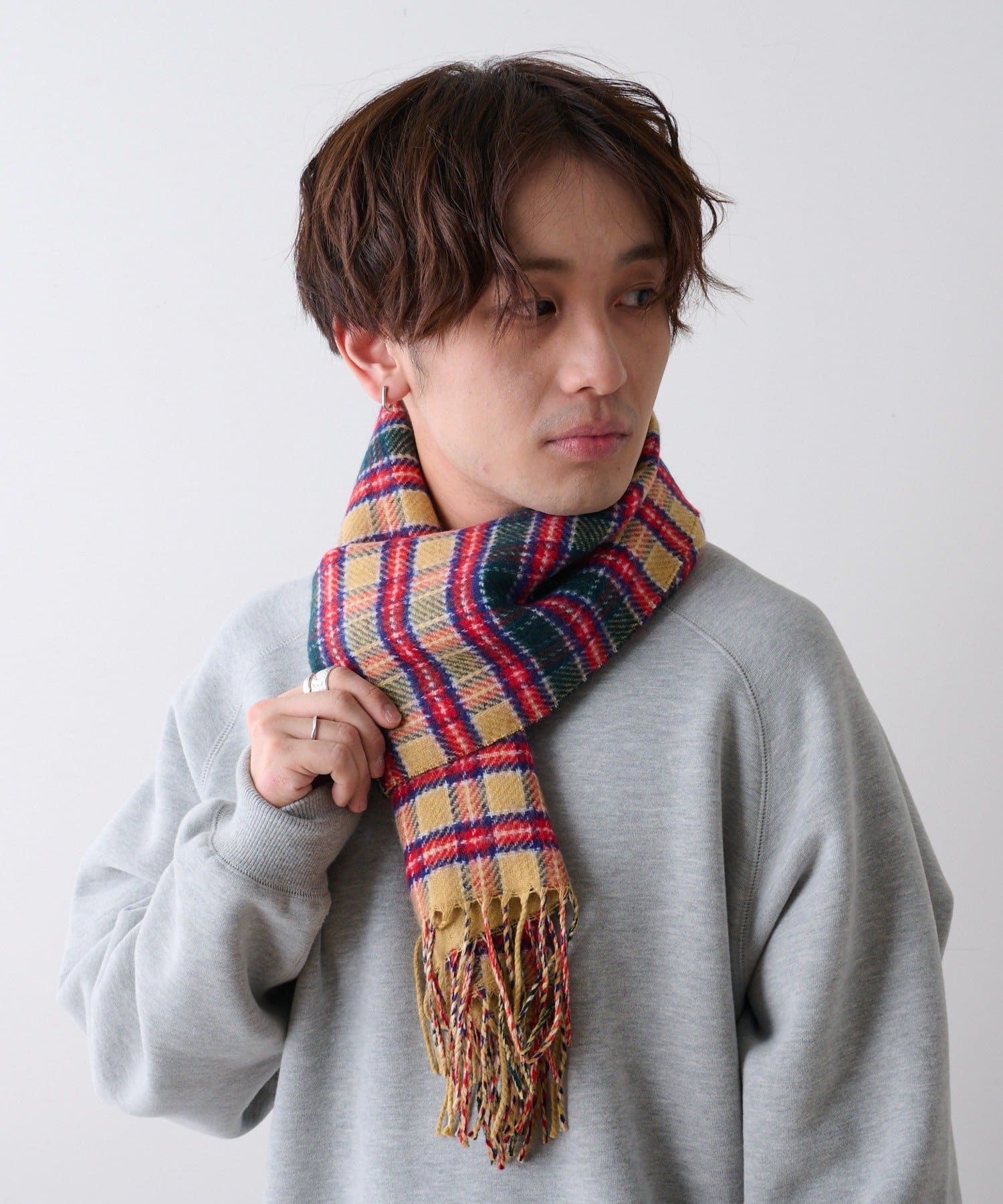 チェックマフラー Ciaopanic Typy チャオパニックティピー メンズ Pal Closet パルクローゼット パルグループ公式ファッション通販サイト