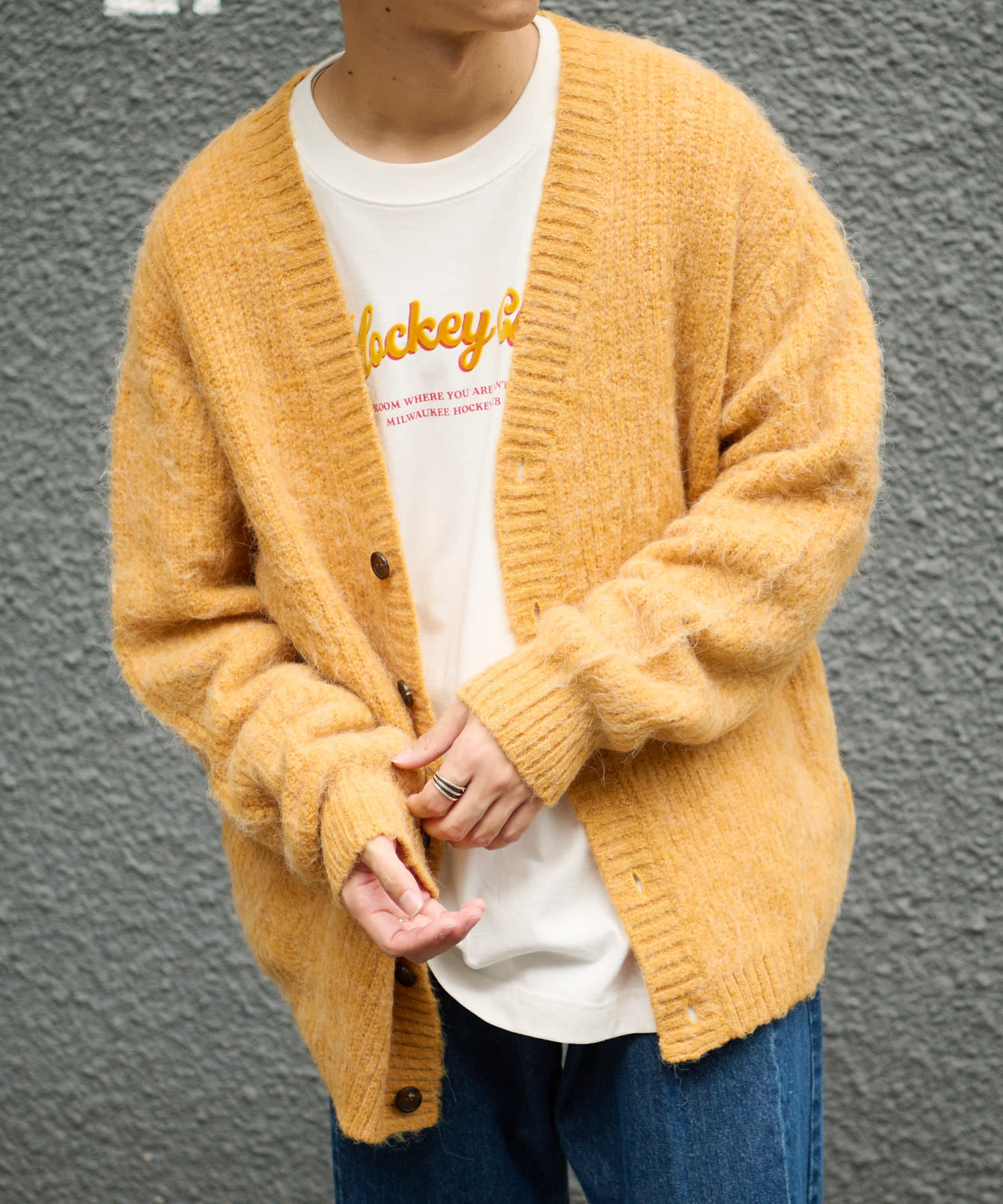 起毛ビックカーディガン Discoat ディスコート メンズ Pal Closet パルクローゼット パルグループ公式ファッション通販サイト
