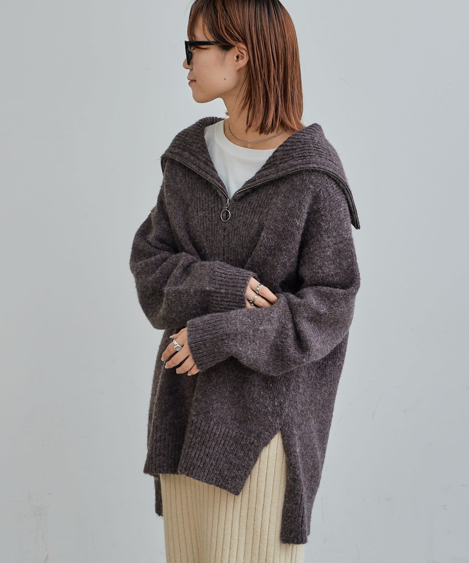 国内正規品】 セーラーカラージップアップニット thebrazilian.co.uk