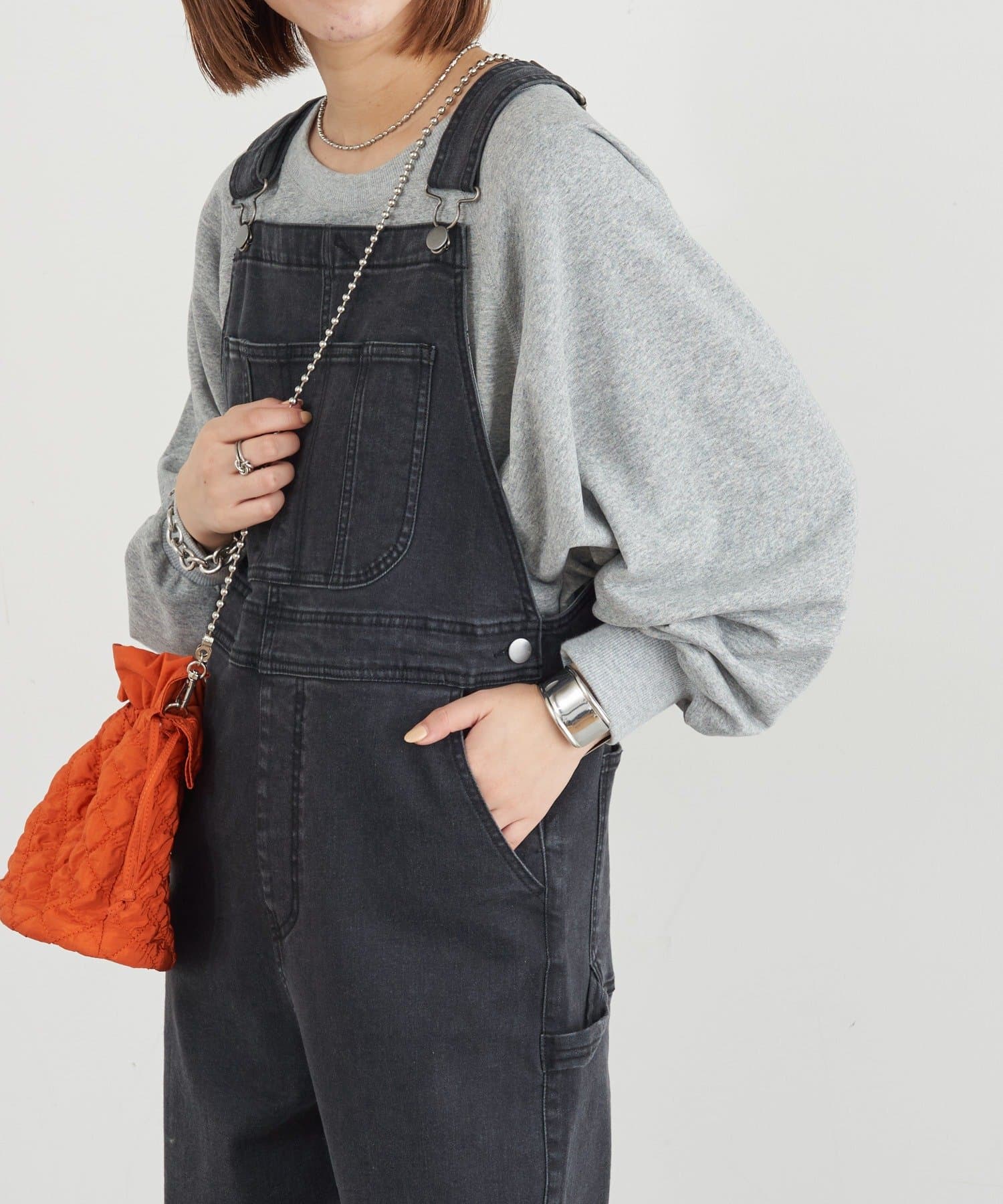 TYPYDENIM】あったかオーバーオール | CIAOPANIC TYPY(チャオパニック TYPYDENIM】あったかオーバーオール | CIAOPANIC TYPY(チャオパニック