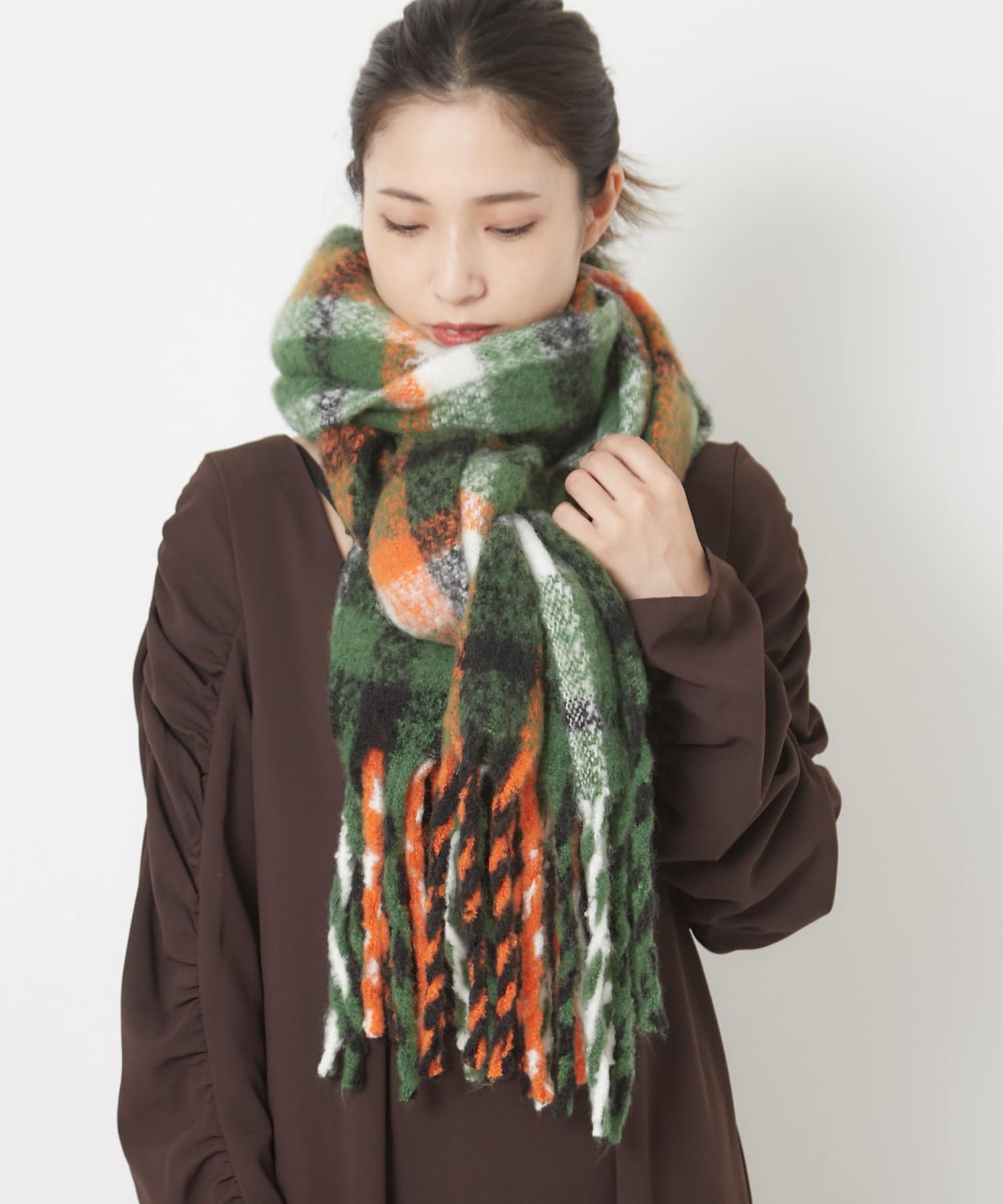 Web限定 チェックマフラー ストール Ciaopanic チャオパニック レディース Pal Closet パルクローゼット パルグループ公式ファッション通販サイト