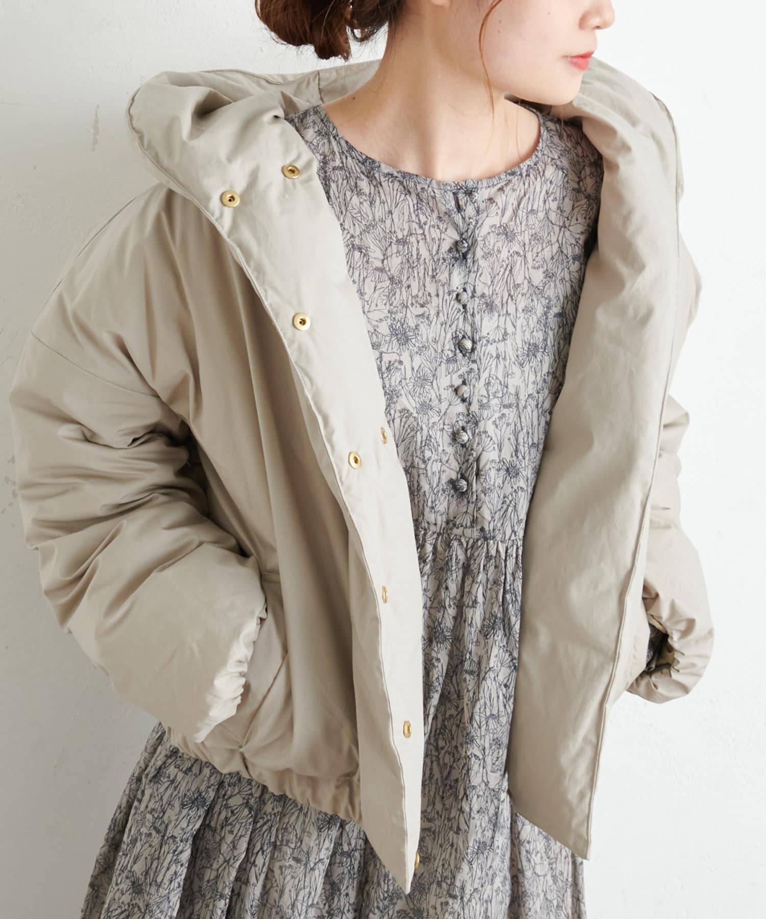 フレンチダックダウンフードジャケット Pual Ce Cin ピュアルセシン レディース Pal Closet パルクローゼット パルグループ公式ファッション通販サイト