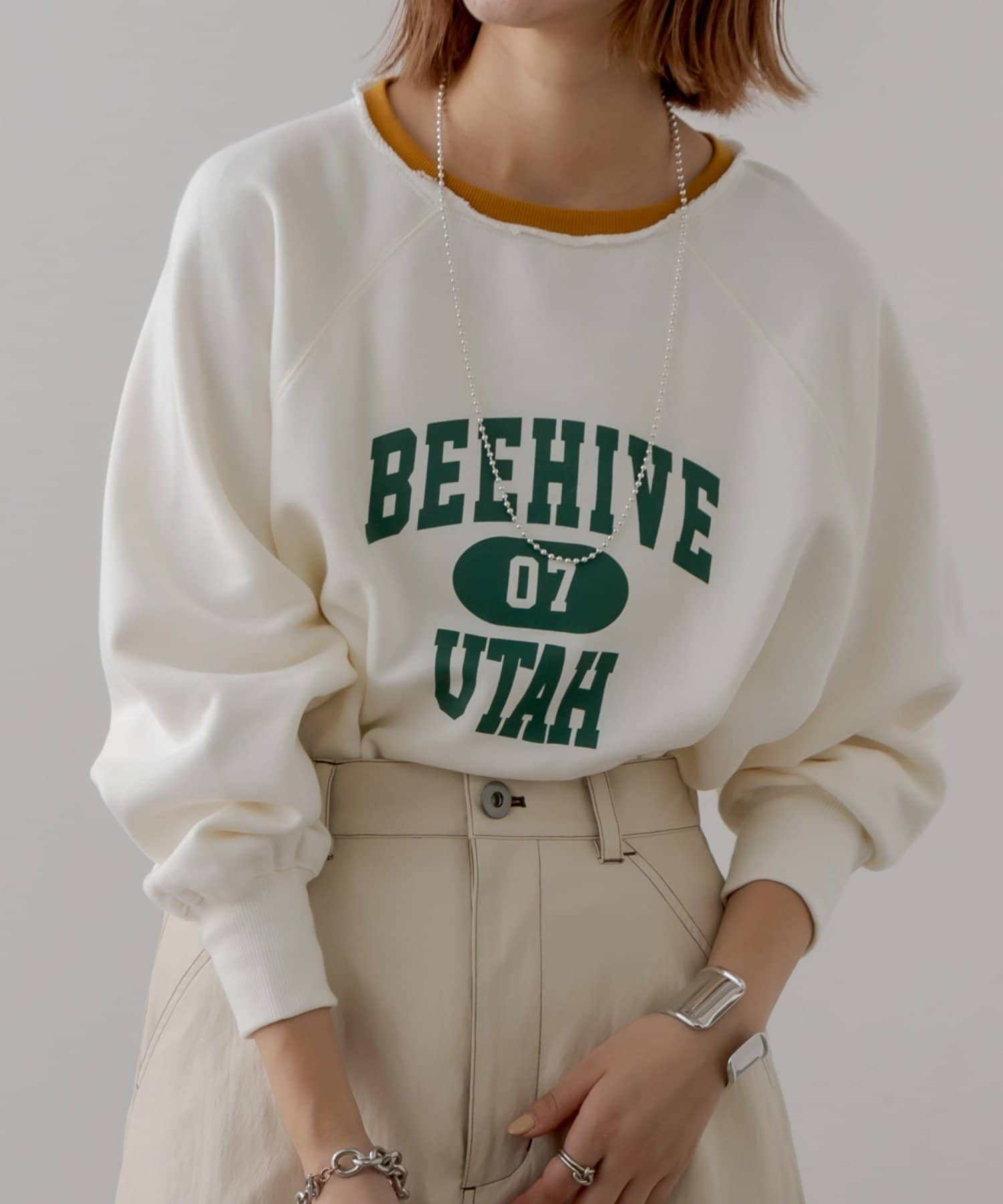 リメイク風リンガーロゴスウェット Ciaopanic Typy チャオパニックティピー レディース Pal Closet パルクローゼット パルグループ公式ファッション通販サイト