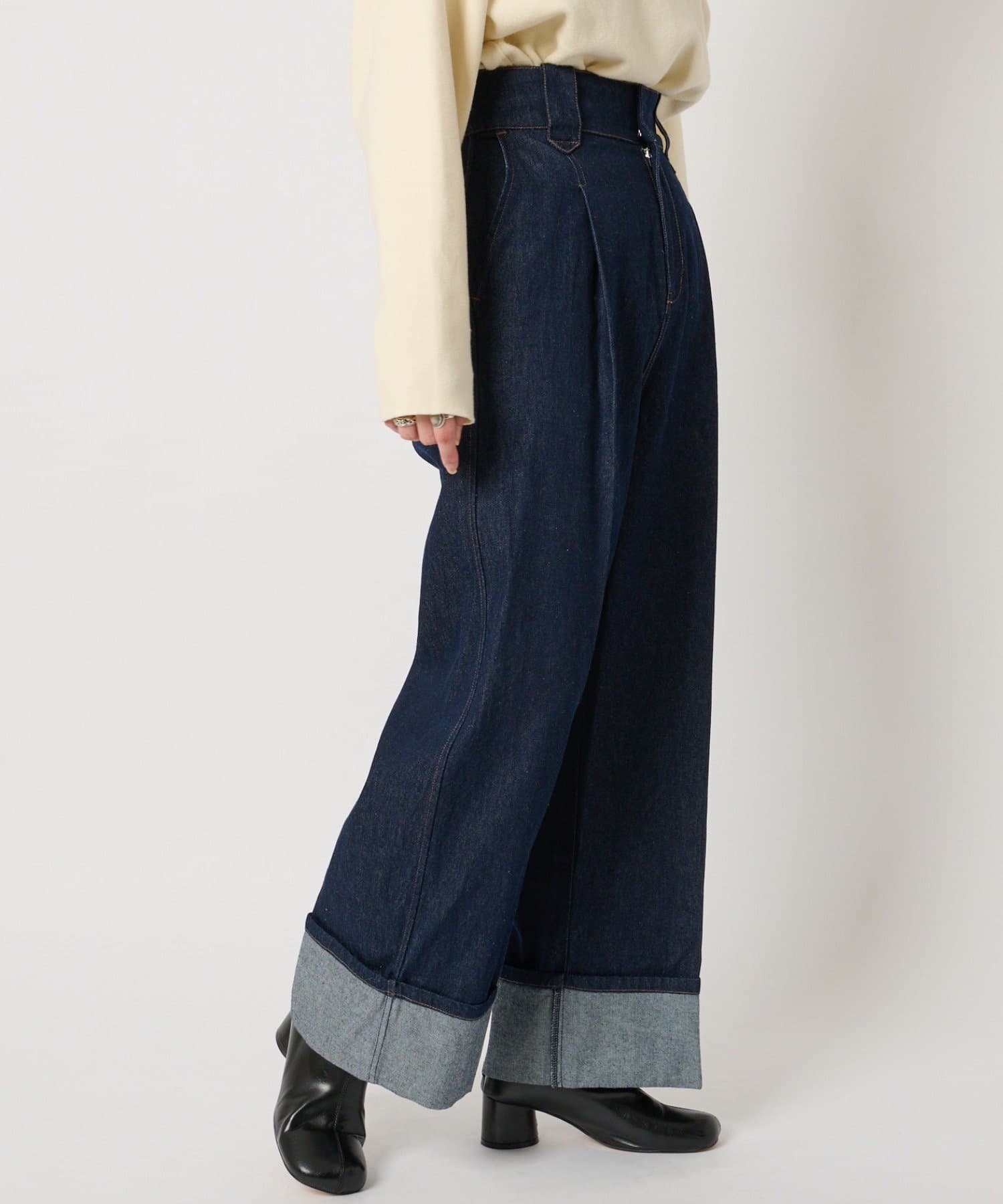 ラップバックワイドパンツ Ciaopanic チャオパニック レディース Pal Closet パルクローゼット パルグループ公式ファッション通販サイト