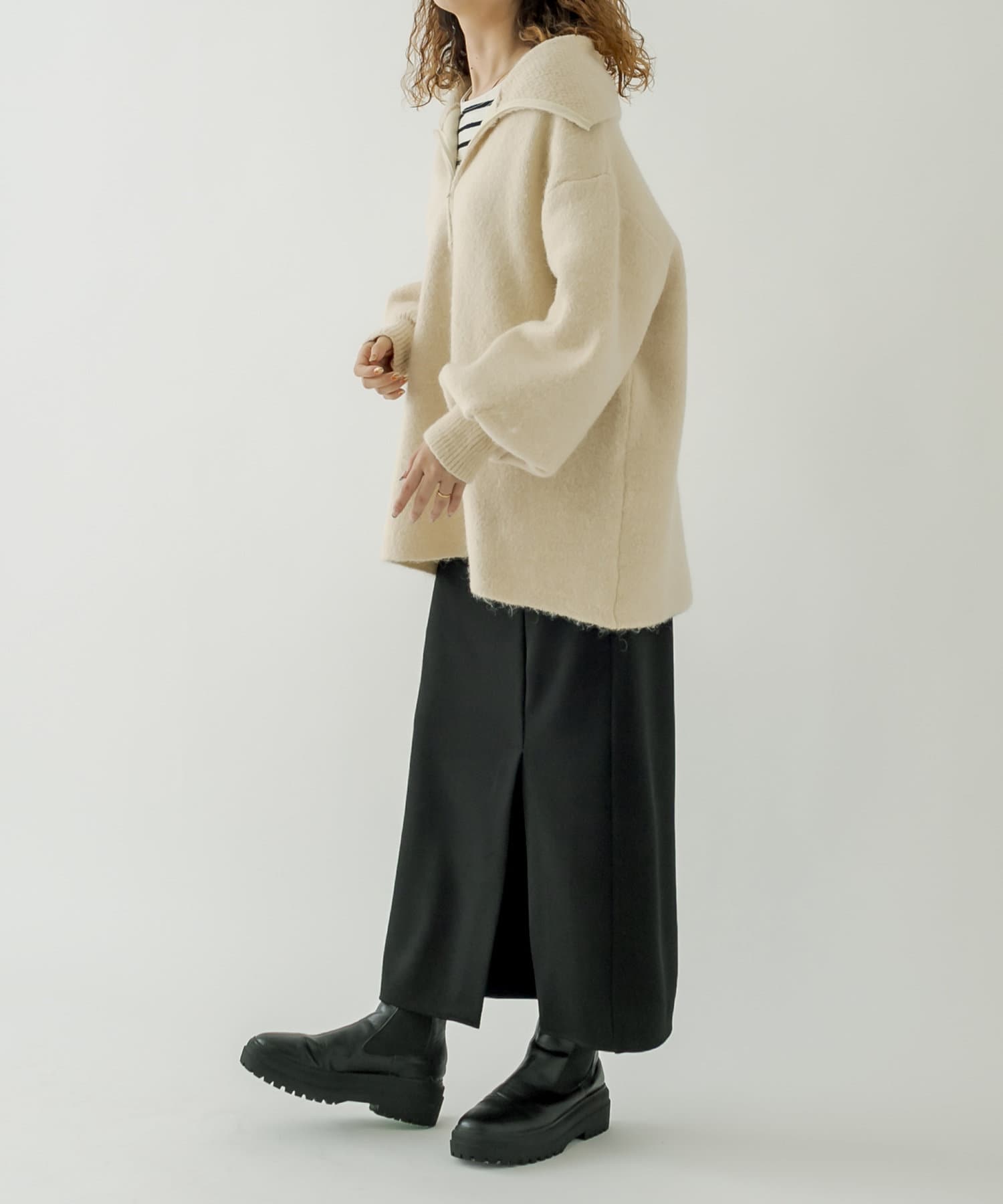 ハーフZIPニット | mystic(ミスティック)レディース | PAL CLOSET(パル 