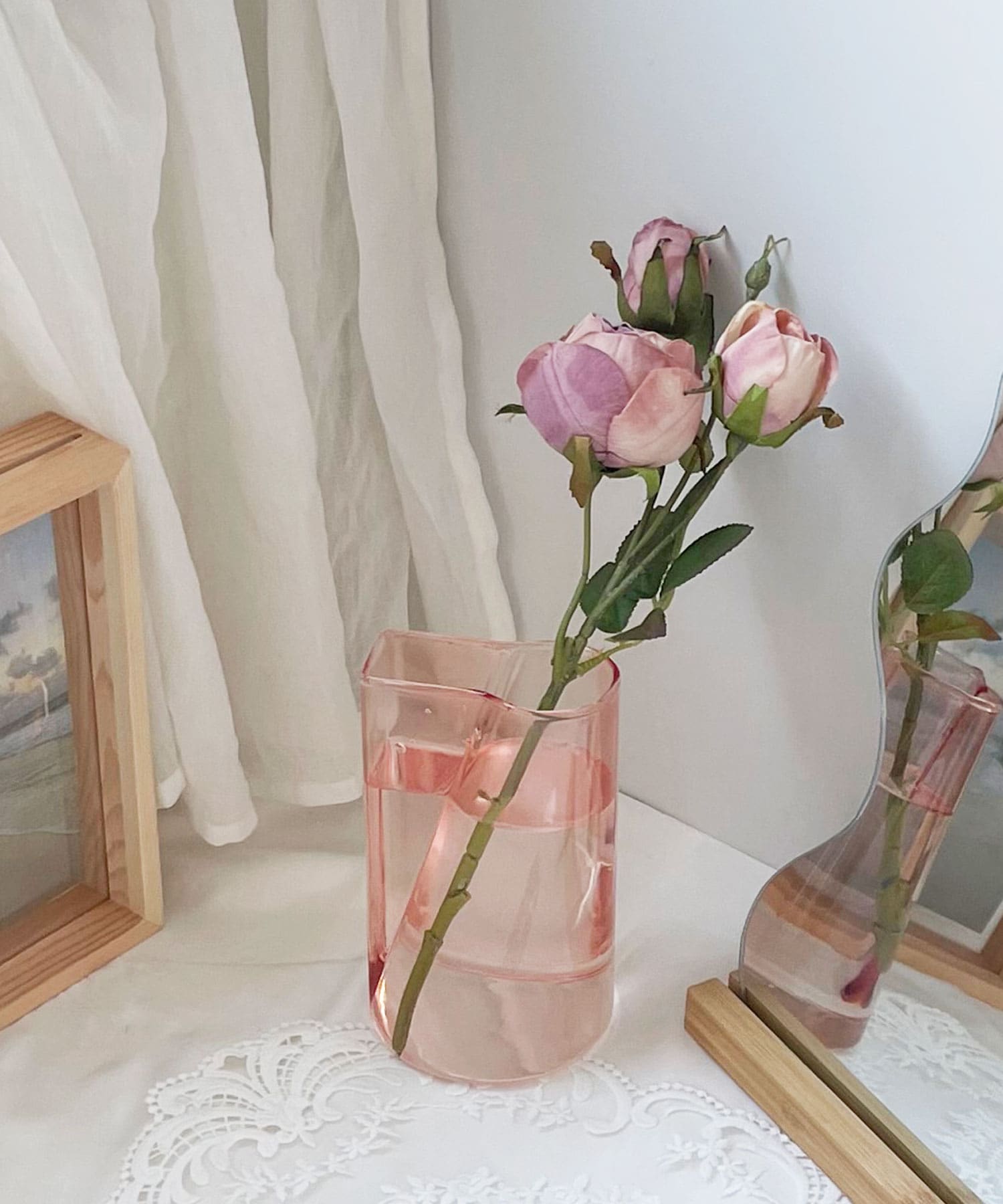 透明なガラスの花瓶 Lattice ラティス レディース Pal Closet パルクローゼット パルグループ公式ファッション通販サイト