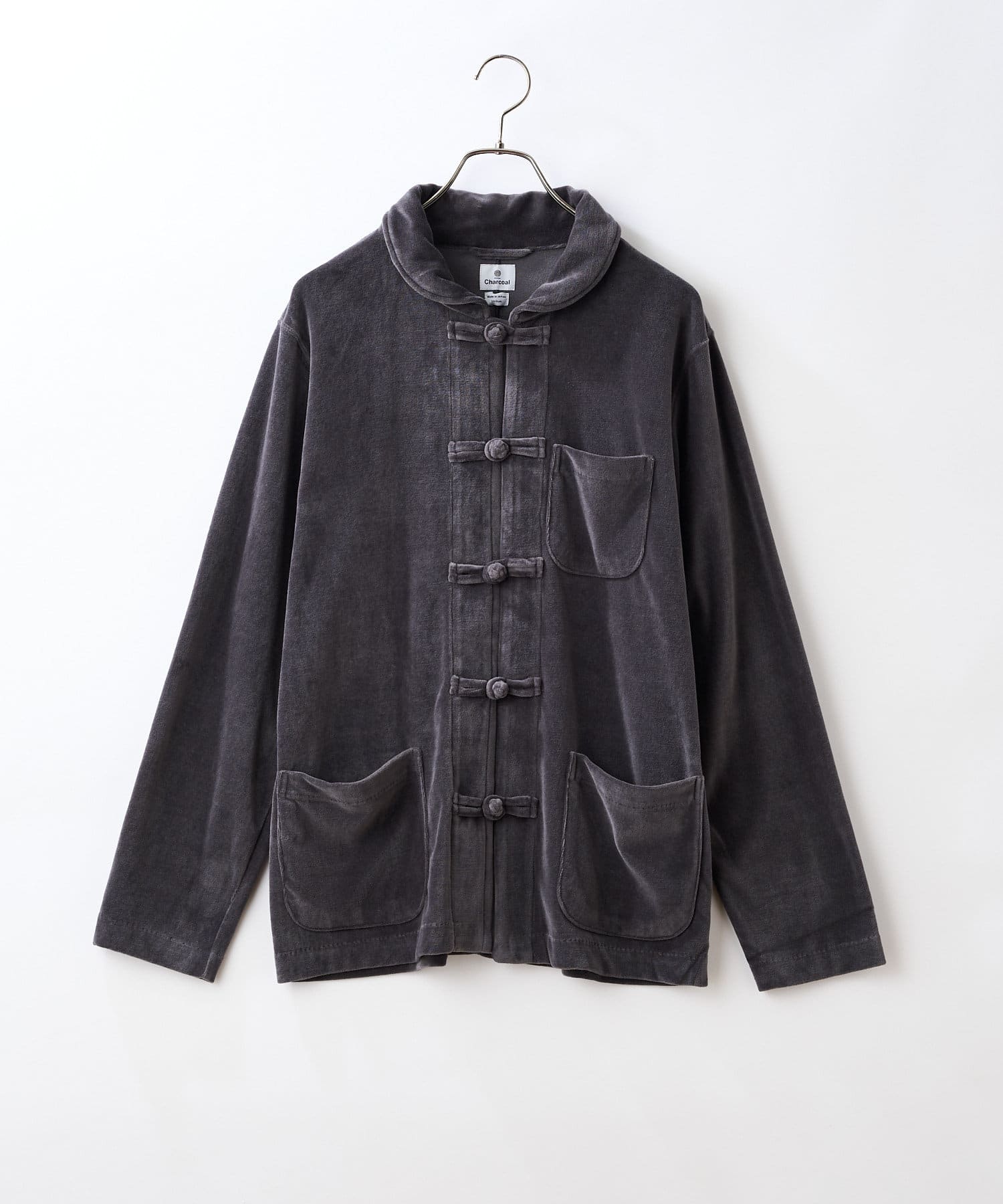 Charcoal Tokyo チャコールトーキョー Oc Velor China Jacket Ciaopanic チャオパニック メンズ Pal Closet パルクローゼット パルグループ公式ファッション通販サイト