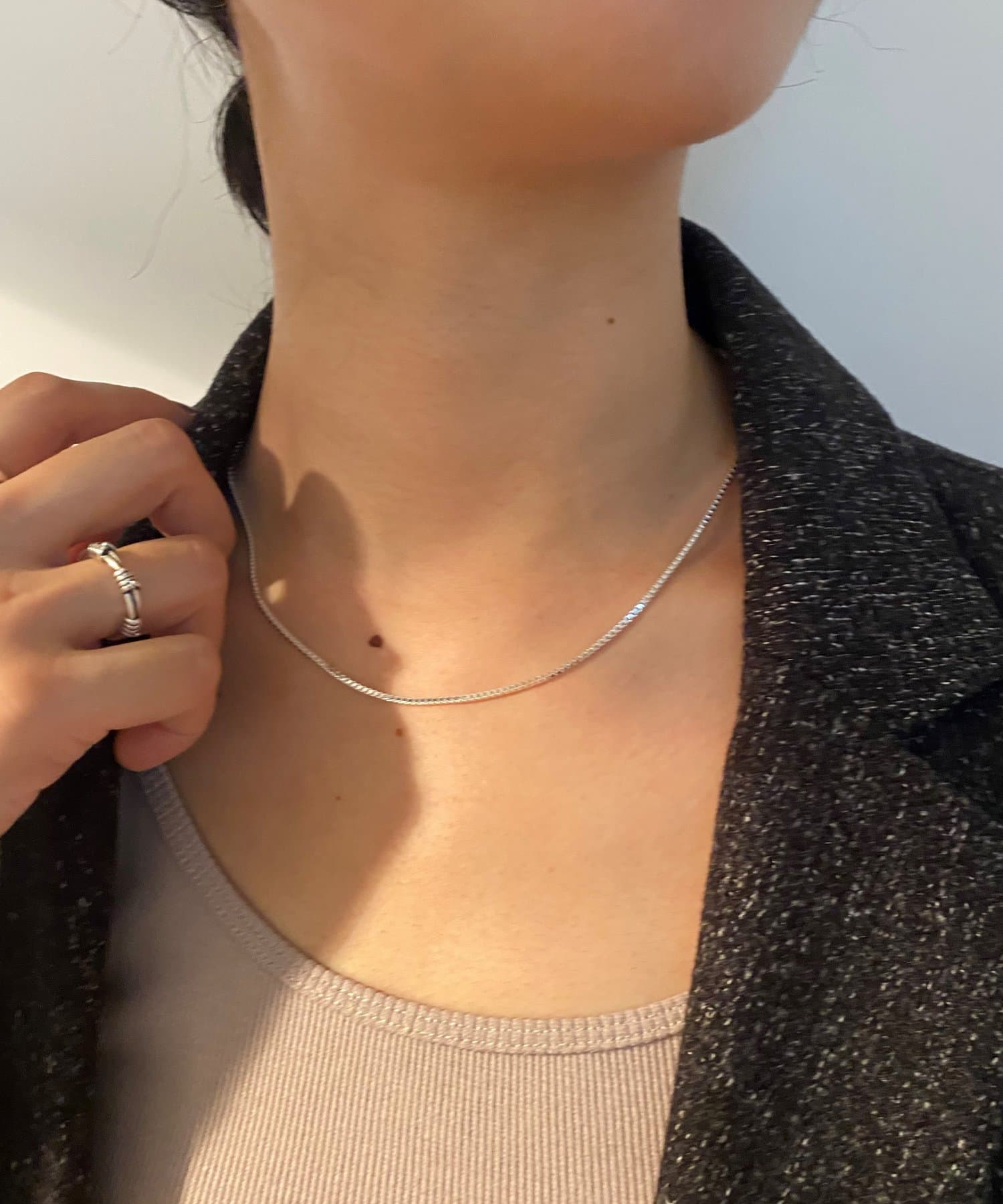 豪華で新しい 新品 BOX付き♡ハートチェーンネックレス♡ストリート♡シルバー ◆新品◆BOX付き♡ハートチェーンネックレス♡ストリート♡シルバー