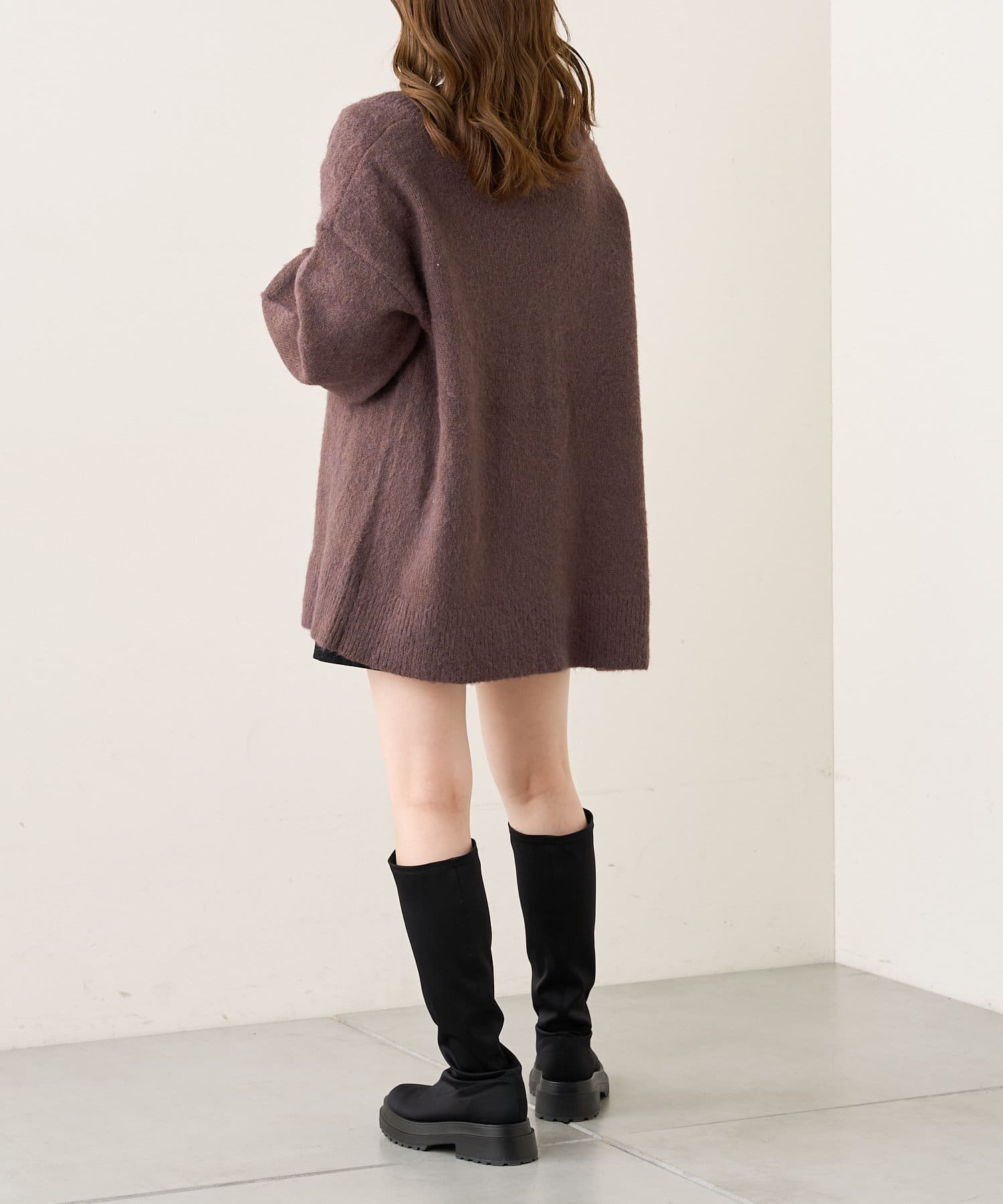 モヘア風ルーズニットカーデ | Chico(チコ)レディース | PAL CLOSET モヘア風ルーズニットカーデ | Chico(チコ)レディース | PAL CLOSET