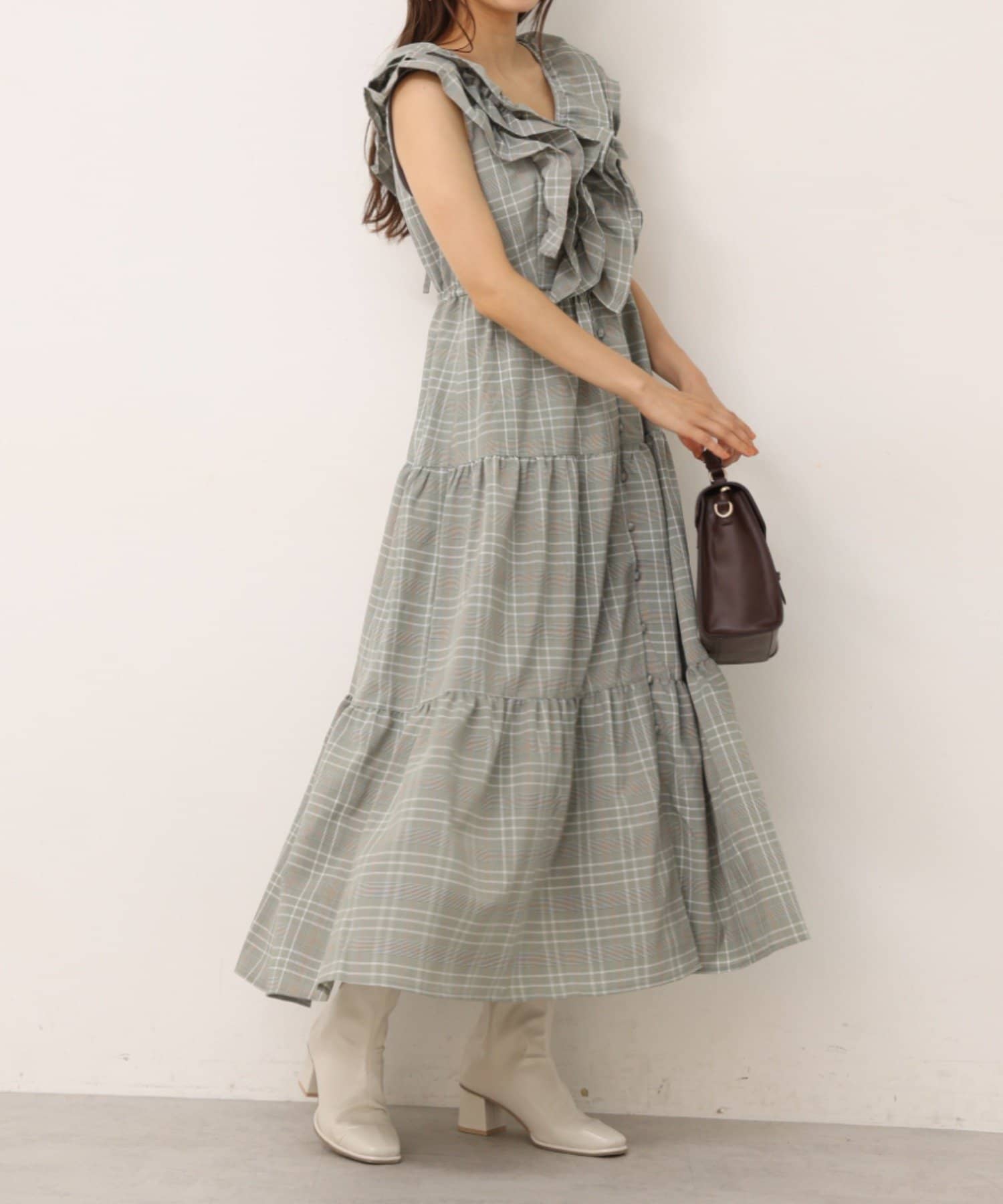 NICE CLAUP OUTLET(ナイスクラップ アウトレット) 【one afteranother】ｌａｄｙｕｐｄｒｅｓｓ