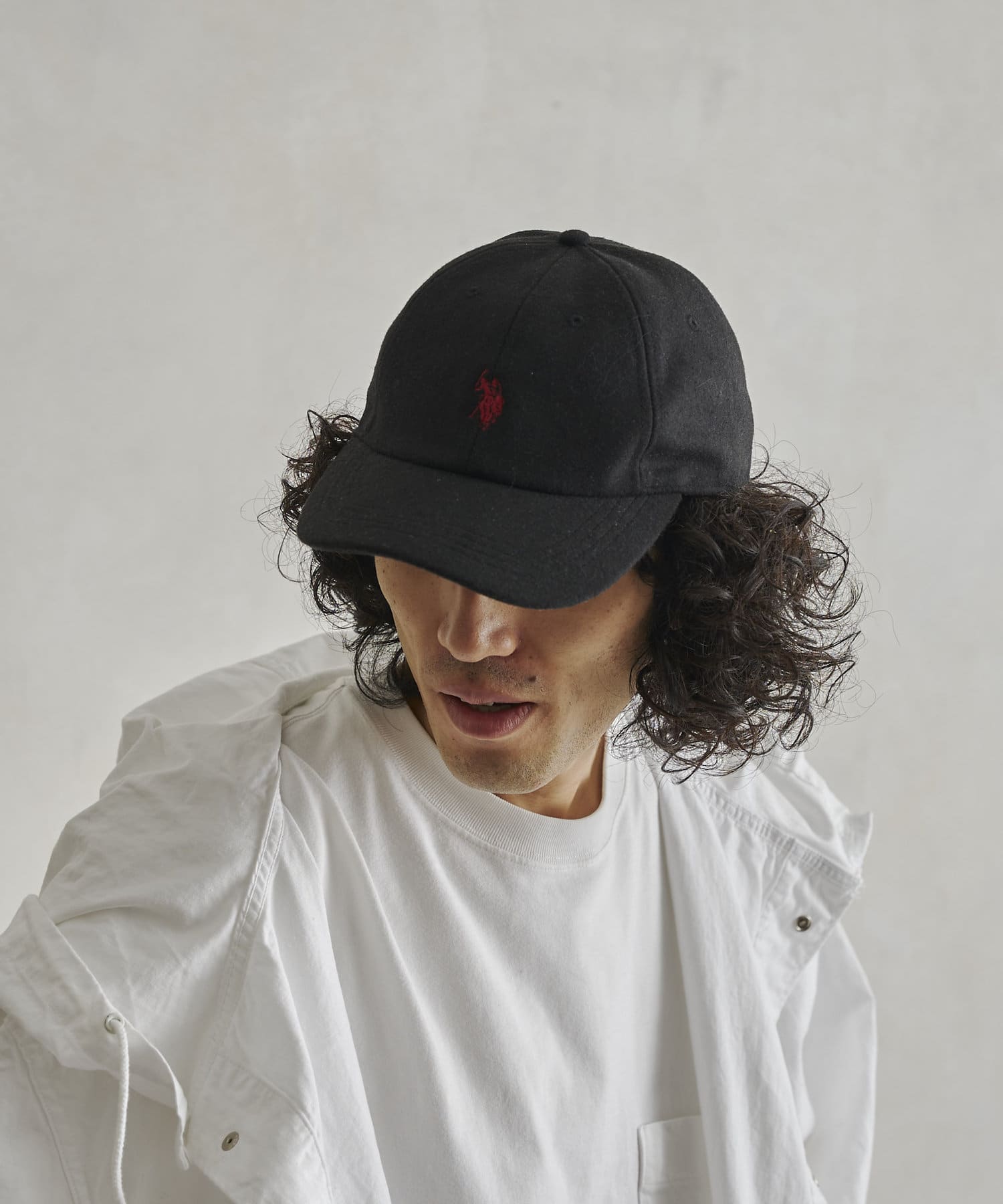 U S Polo Assn 刺繍メルトンキャップ Cpcm シーピーシーエム メンズ Pal Closet パルクローゼット パルグループ公式ファッション通販サイト