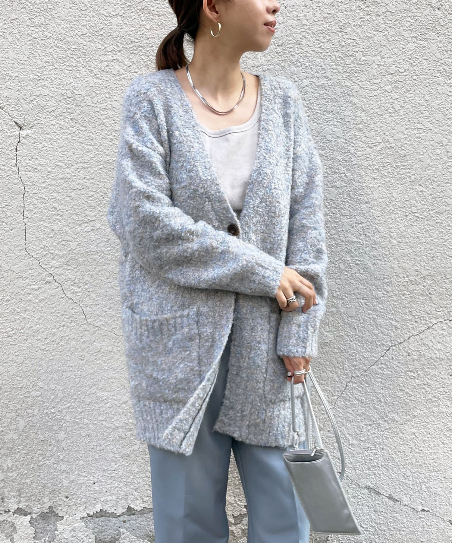 ミックスループハーフカーディガン Doudou ドゥドゥ レディース Pal Closet パルクローゼット パルグループ公式ファッション通販サイト ミックスループハーフカーディガン Doudou ドゥドゥ レディース Pal Closet パルクローゼット パルグループ公式ファッション通販サイト