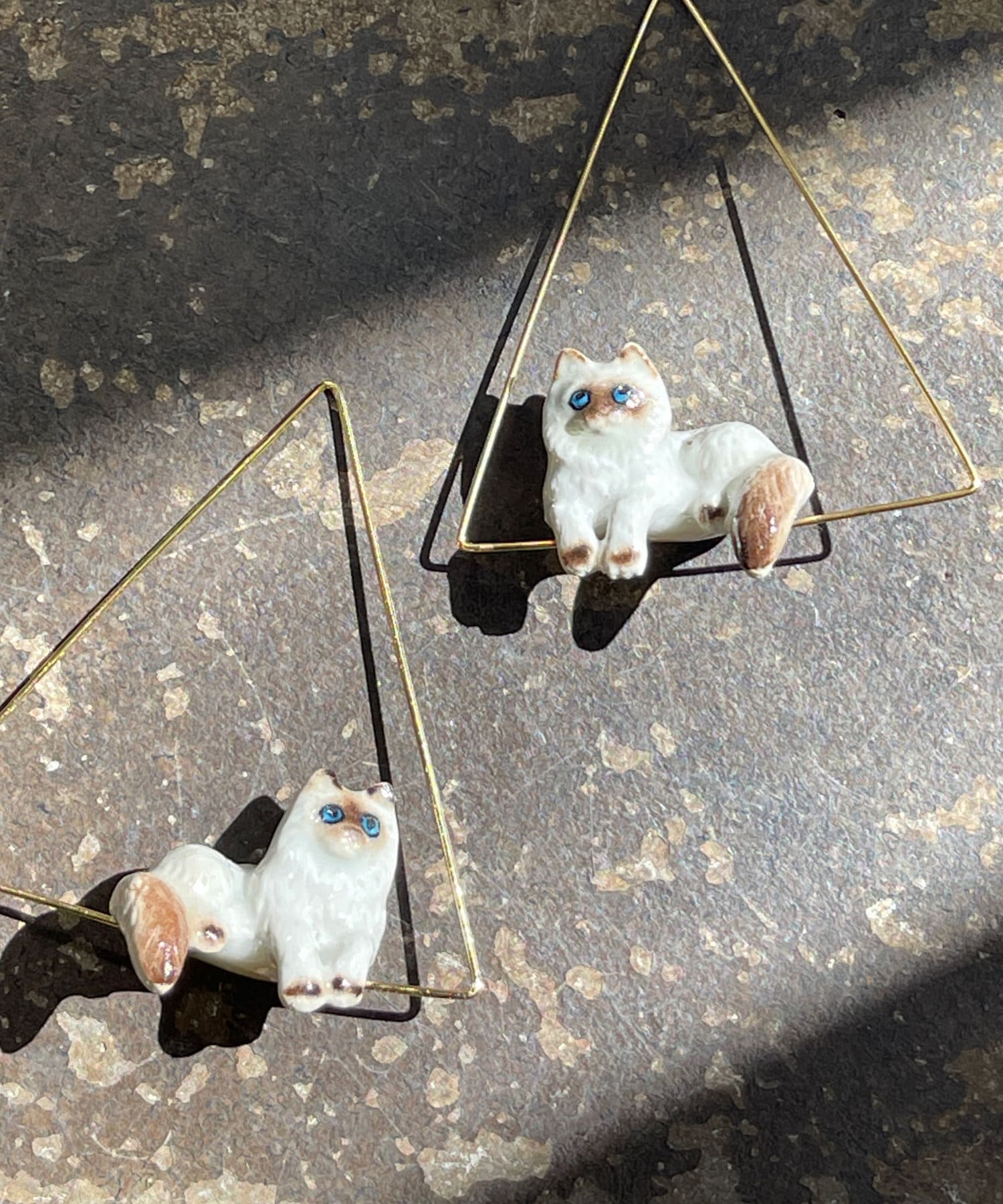 nach》アニマルフープピアス BEARDSLEY(ビアズリー)レディース PAL - 猫 フー
プ