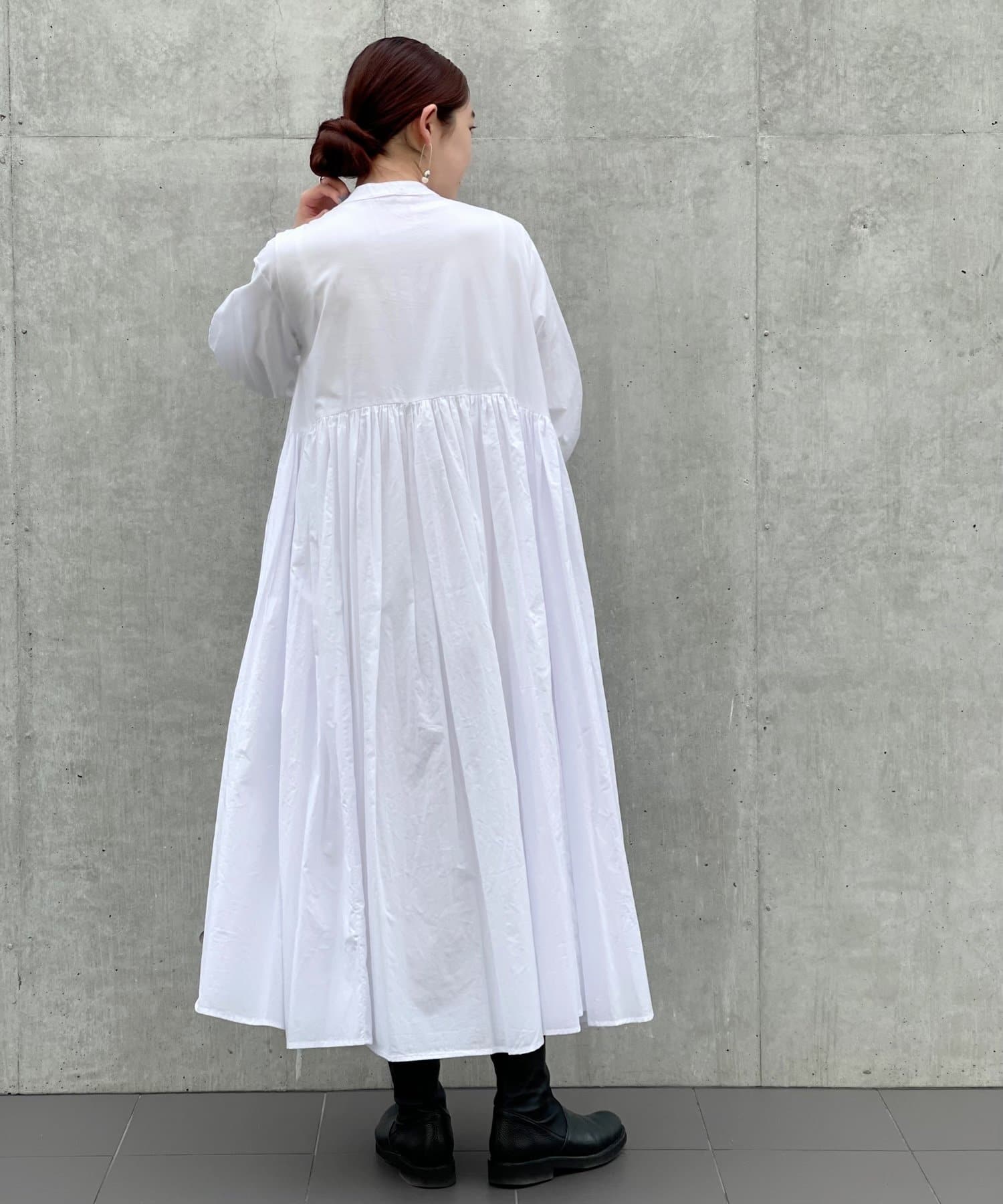 2サイズ展開 ライブでご紹介 ギャザーワンピース Beardsley ビアズリー レディース Pal Closet パルクローゼット パルグループ公式ファッション通販サイト