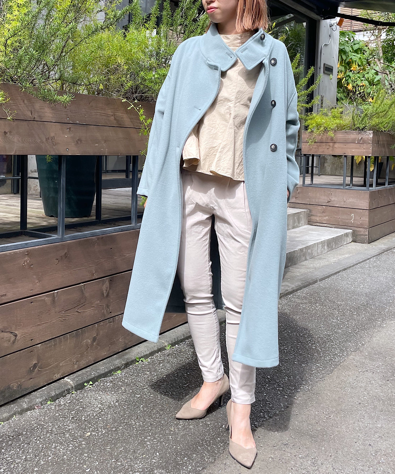 今季注目 スタンドカラーコート Pal Collection パルコレクション レディース Pal Closet パルクローゼット パルグループ公式ファッション通販サイト