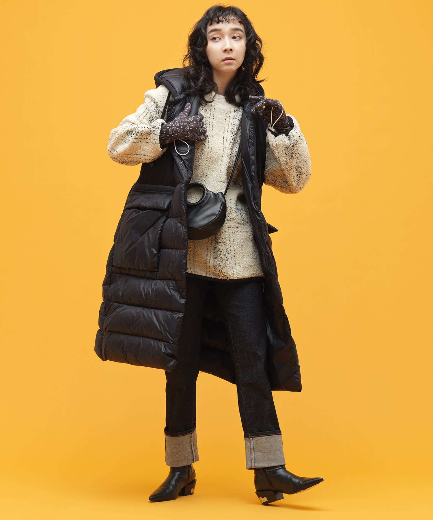 カタログ掲載商品 Montereggi モンテレッジ ダウンロングベスト Ear Papillonner イア パピヨネ レディース Pal Closet パルクローゼット パルグループ公式ファッション通販サイト