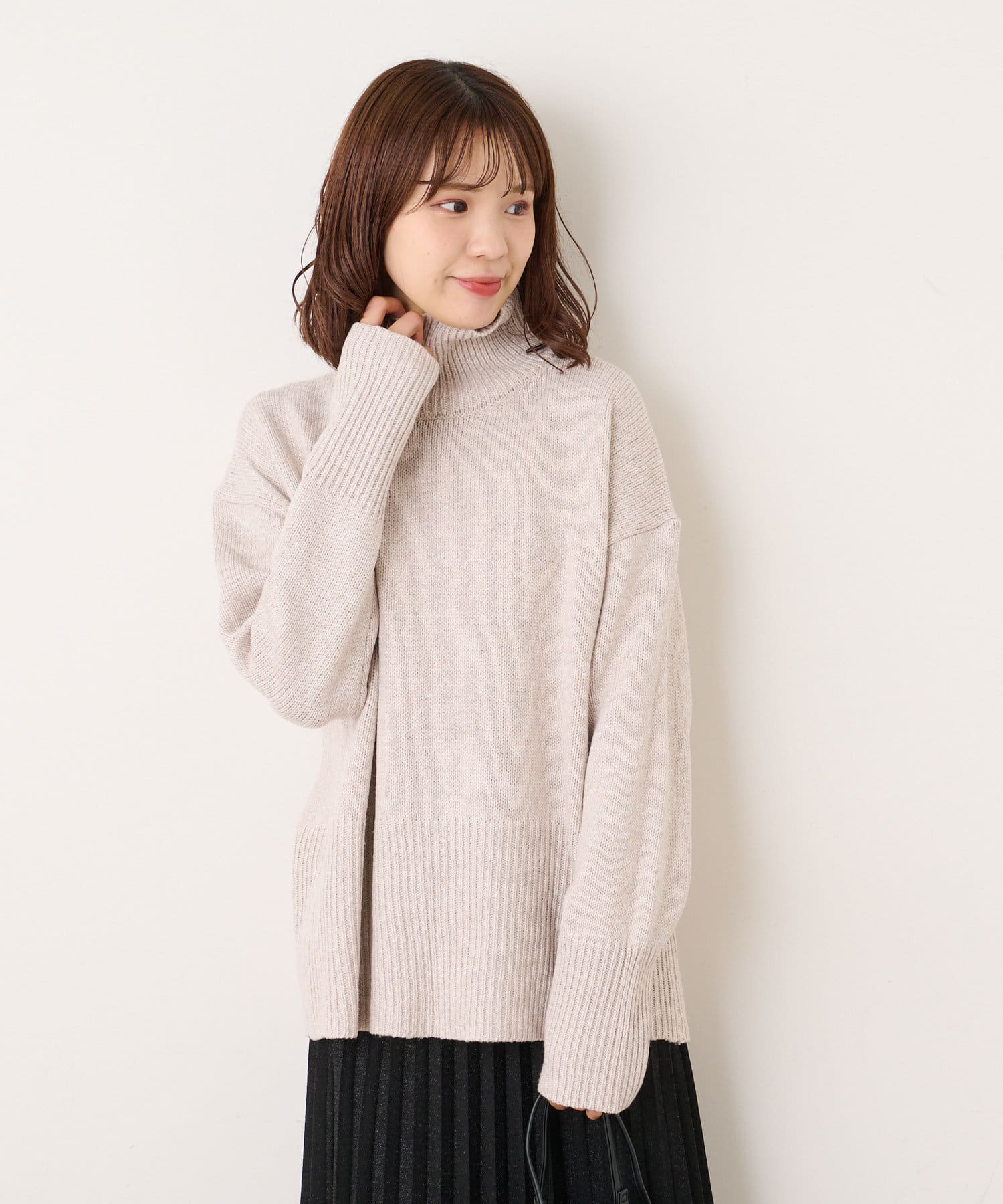 メランジハイネックPO | NICE CLAUP / OLIVE des OLIVE OUTLET(ナイ
