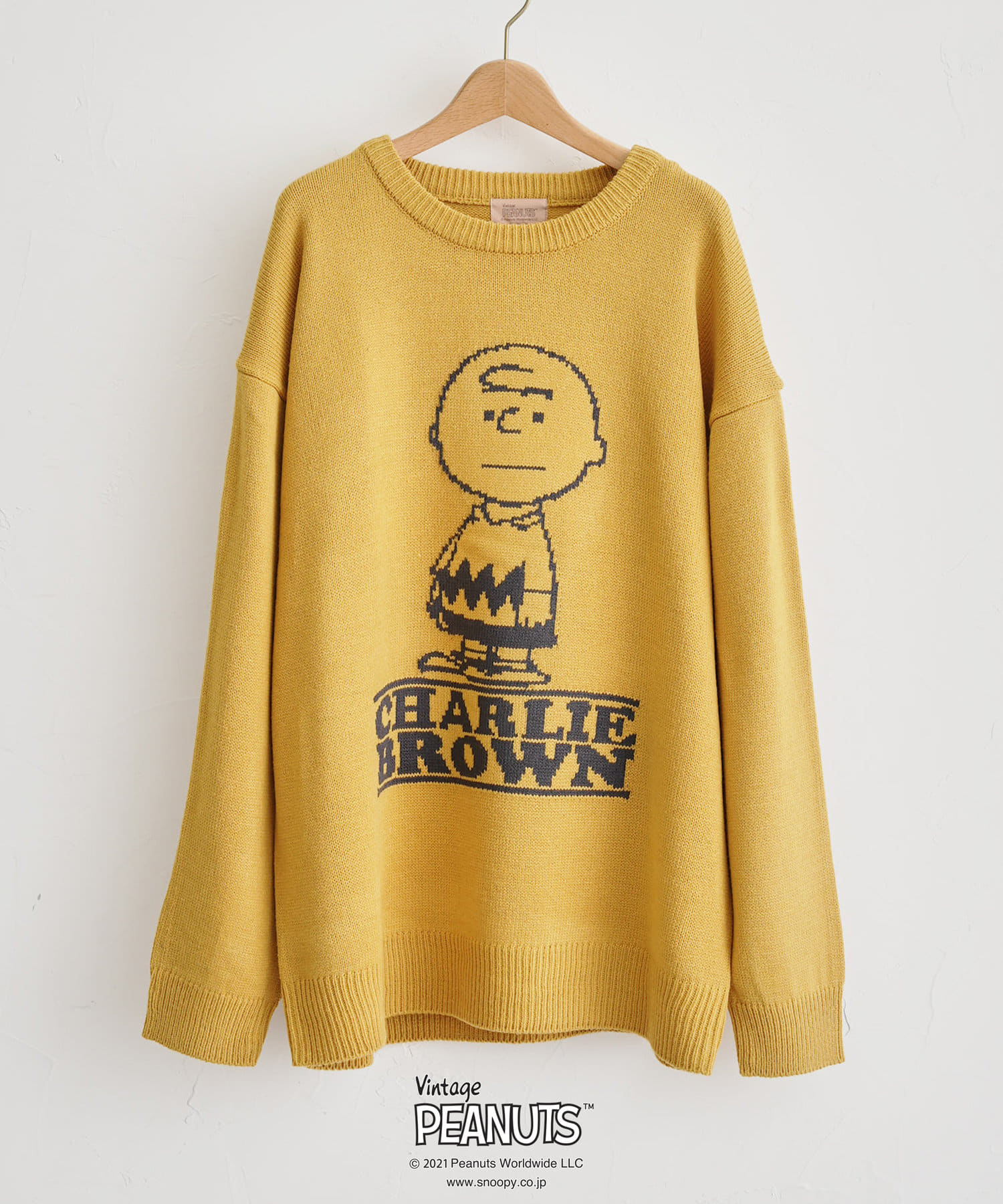 Web限定 Peanutsキャラインターシャクルーニット Cpcm シーピーシーエム メンズ Pal Closet パルクローゼット パルグループ公式ファッション通販サイト