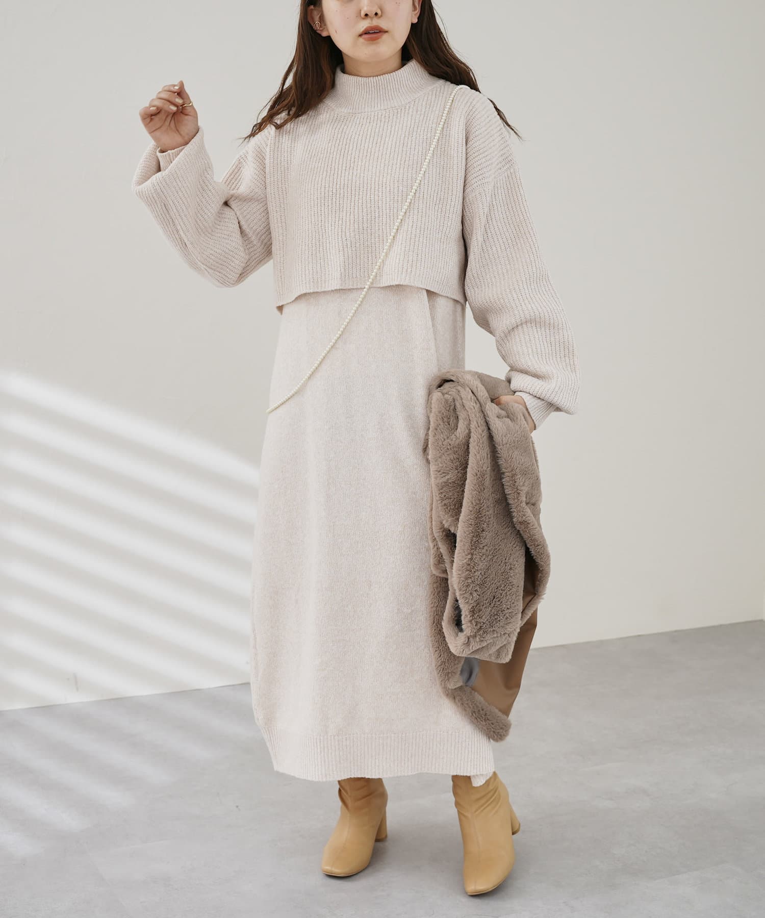 ニットアンサンブルワンピース Cpcm シーピーシーエム レディース Pal Closet パルクローゼット パルグループ公式ファッション通販サイト