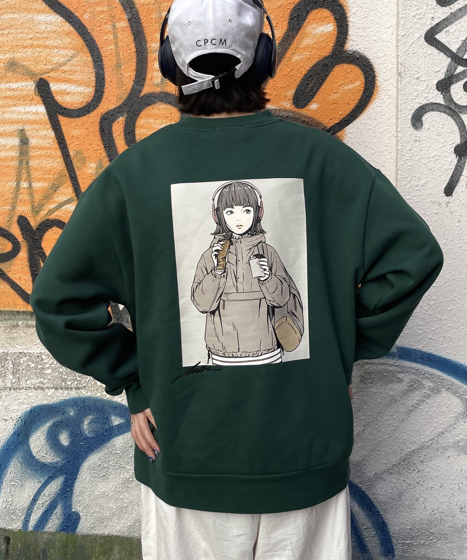 イラストレーターコラボ商品 Mar裏起毛クルースウェット Cpcm シーピーシーエム レディース Pal Closet パルクローゼット パルグループ公式ファッション通販サイト