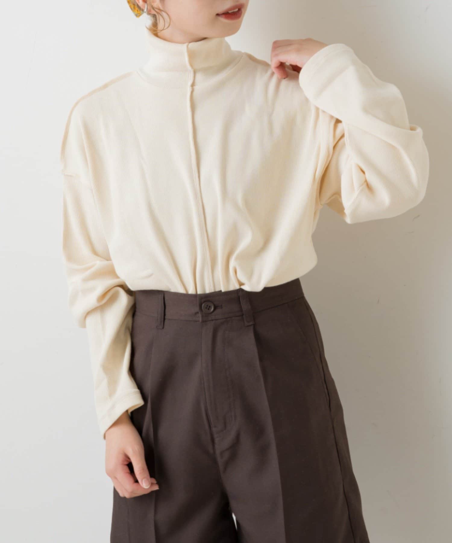 テレコハイネックビックロンt Kastane カスタネ レディース Pal Closet パルクローゼット パルグループ公式ファッション通販サイト