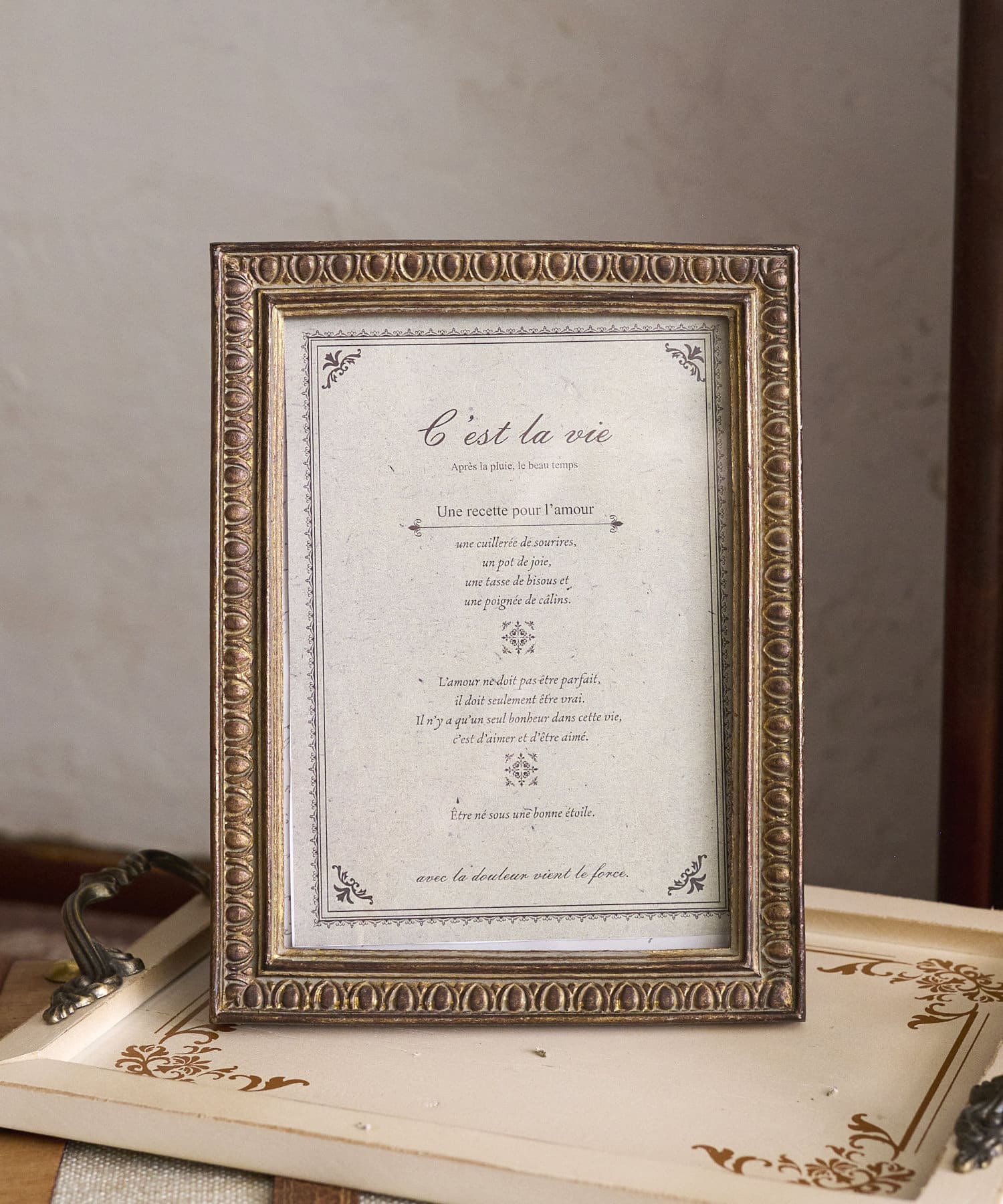 Vivre En Appartement フォトフレーム ゴールド Salut サリュ ライフスタイル Pal Closet パルクローゼット パルグループ公式ファッション通販サイト