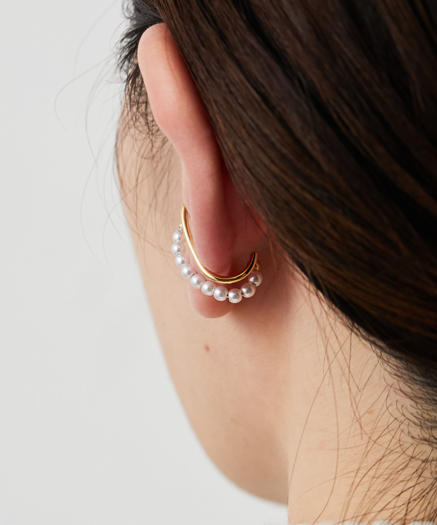 追加販売】ミニパールラインイヤーカフ | ear PAPILLONNER(イア ...