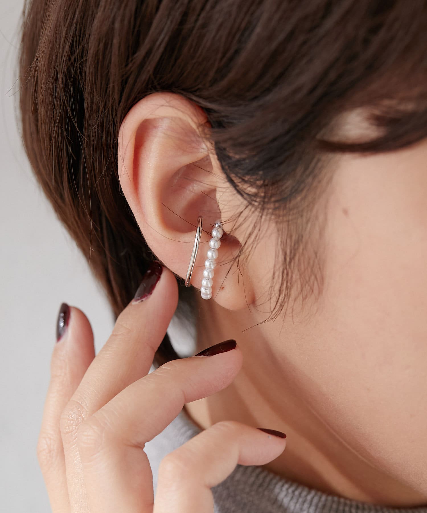 追加販売】ミニパールラインイヤーカフ | ear PAPILLONNER(イア ...