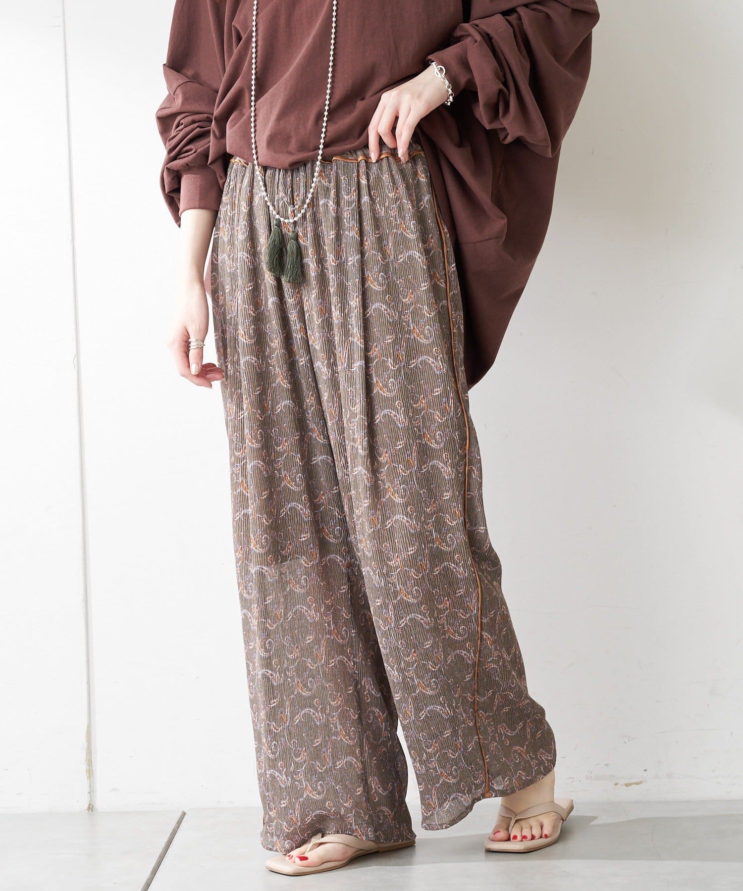 ラッセルノ ルチャ 1/S スカート 総柄 ペイズリー インナーパンツ付 商品一覧 | GOSSIP GOLF ラッセルノ ルチャ 1/S スカート 総柄