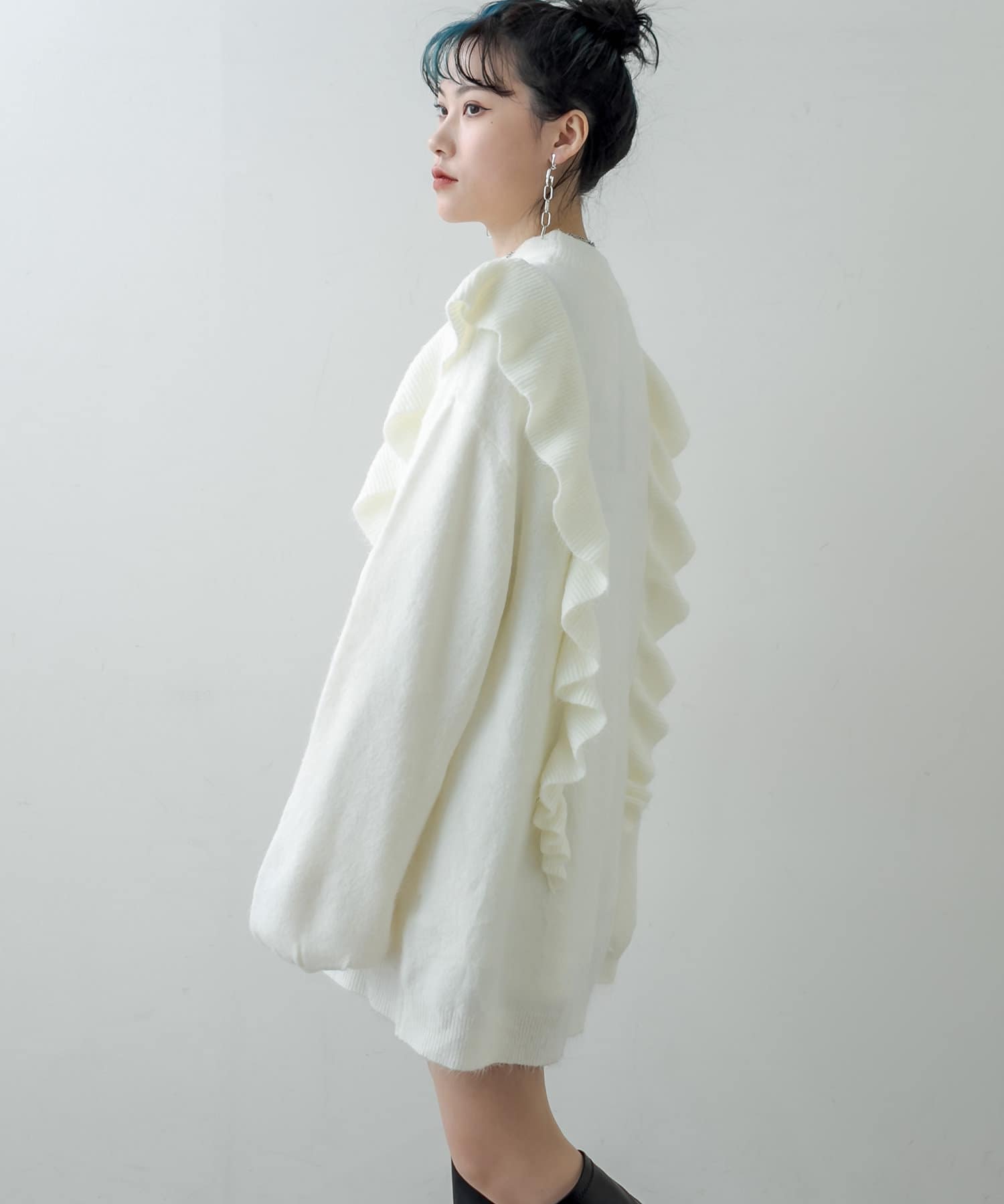 モヘアフリルニットワンピース Rasvoa ラスボア レディース Pal Closet パルクローゼット パルグループ公式ファッション通販サイト