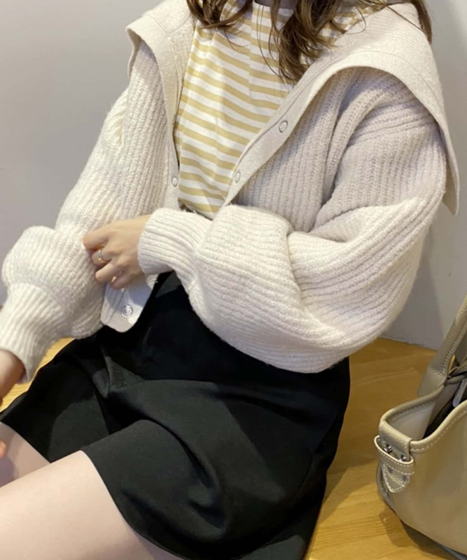 羽織りでも使える セーラーカラーニット One After Another Nice Claup ワンアフターアナザー ナイスクラップ レディース Pal Closet パルクローゼット パルグループ公式ファッション通販サイト 羽織りでも使える セーラーカラーニット One After Another Nice Claup ワンアフターアナザー ナイスクラップ レディース Pal Closet パルクローゼット パルグループ公式ファッション通販サイト