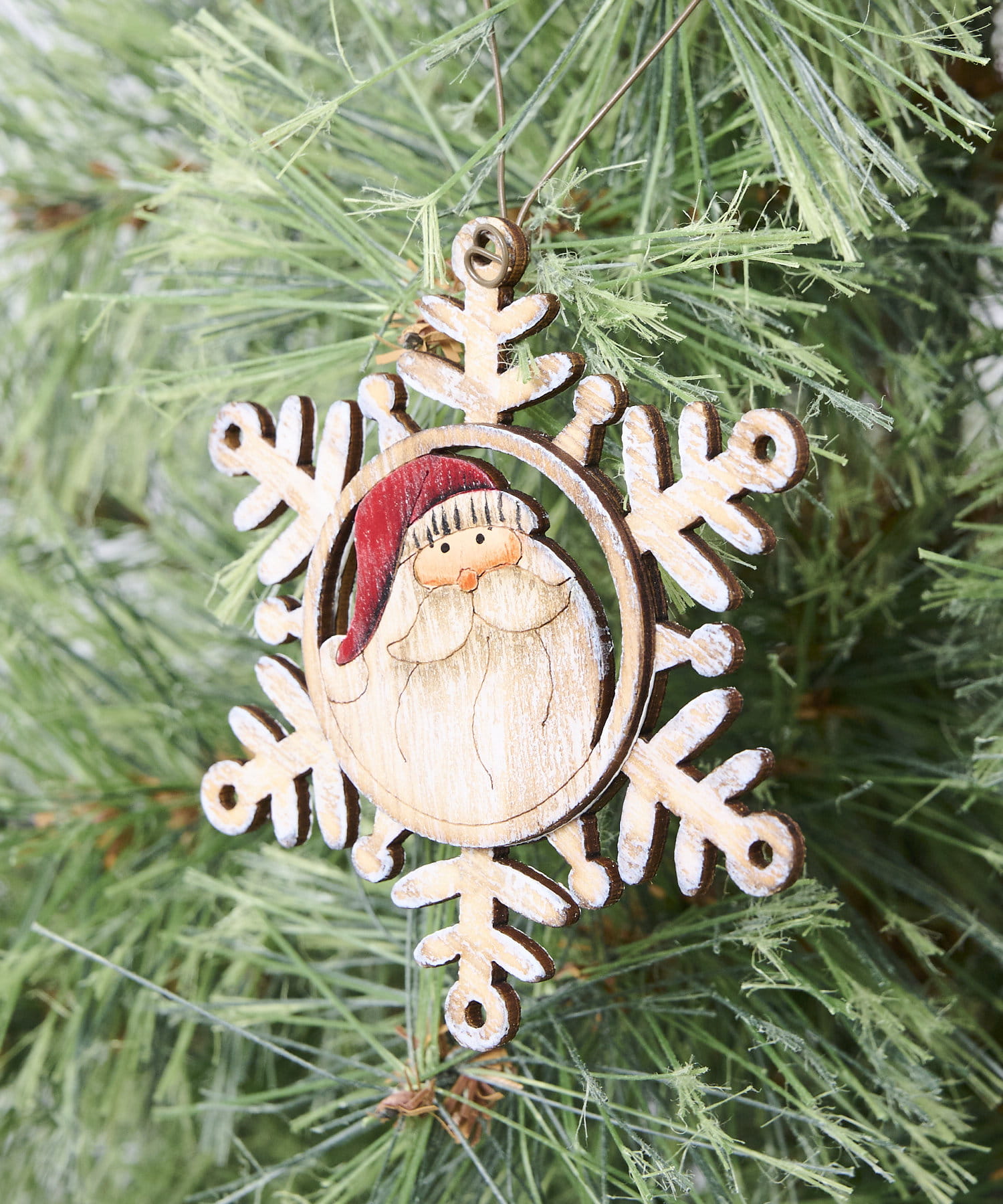 Marche De Noel Salut ウッドスノウフレークオーナメント Salut サリュ ライフスタイル Pal Closet パルクローゼット パルグループ公式ファッション通販サイト