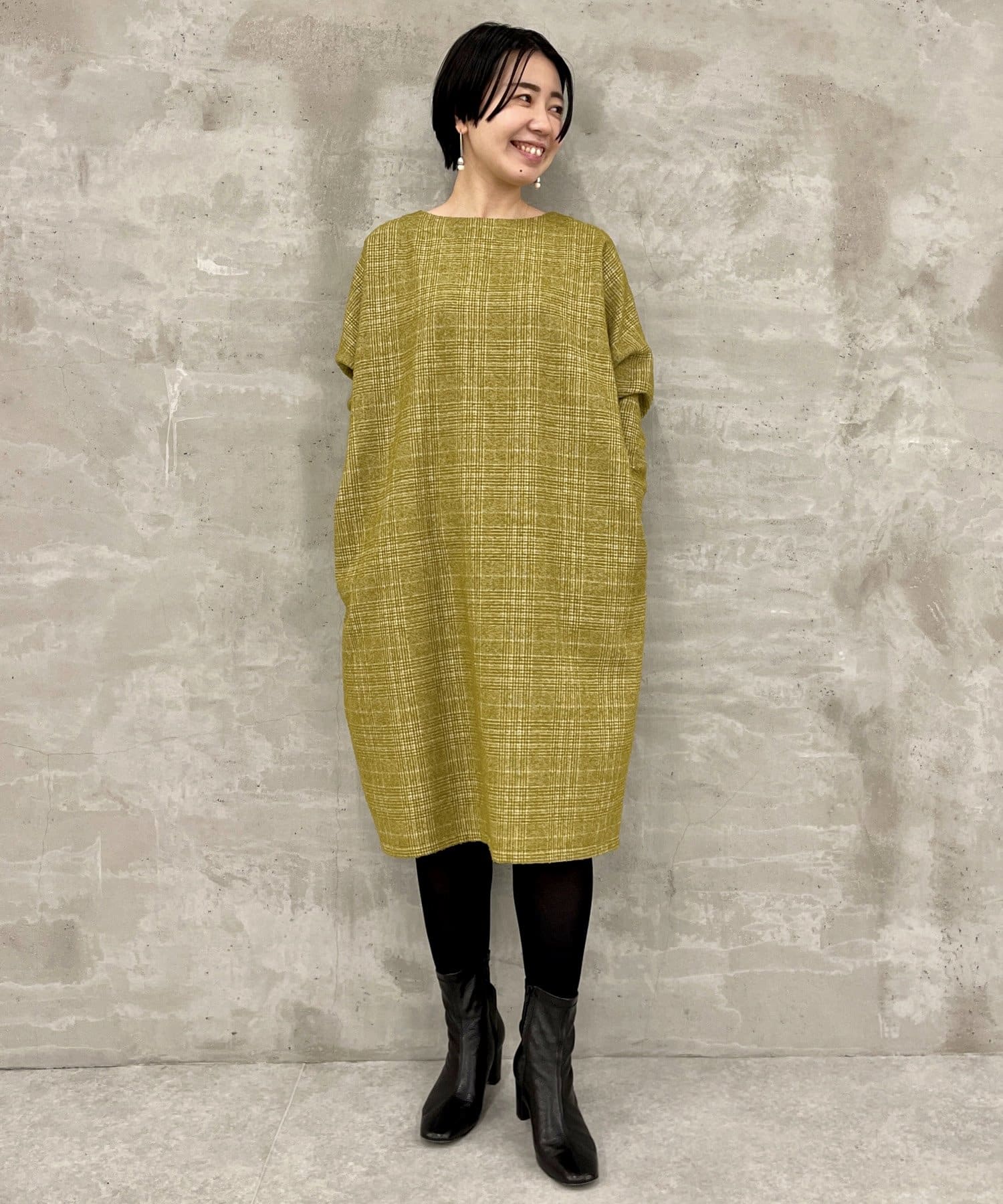 ライブでご紹介 ループチェックワンピース Beardsley ビアズリー レディース Pal Closet パルクローゼット パルグループ公式ファッション通販サイト