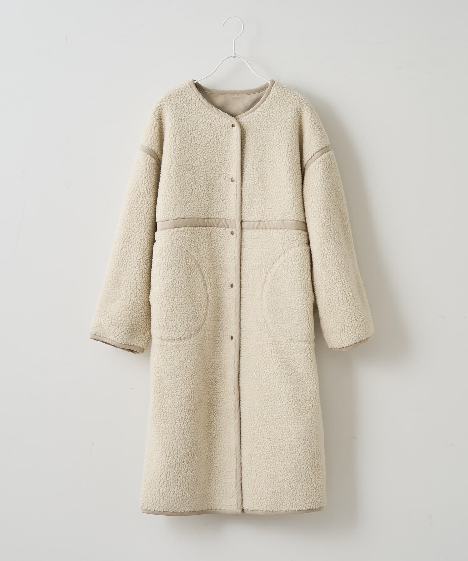 ボアロングコート | NICE CLAUP / OLIVE des OLIVE OUTLET(ナイ