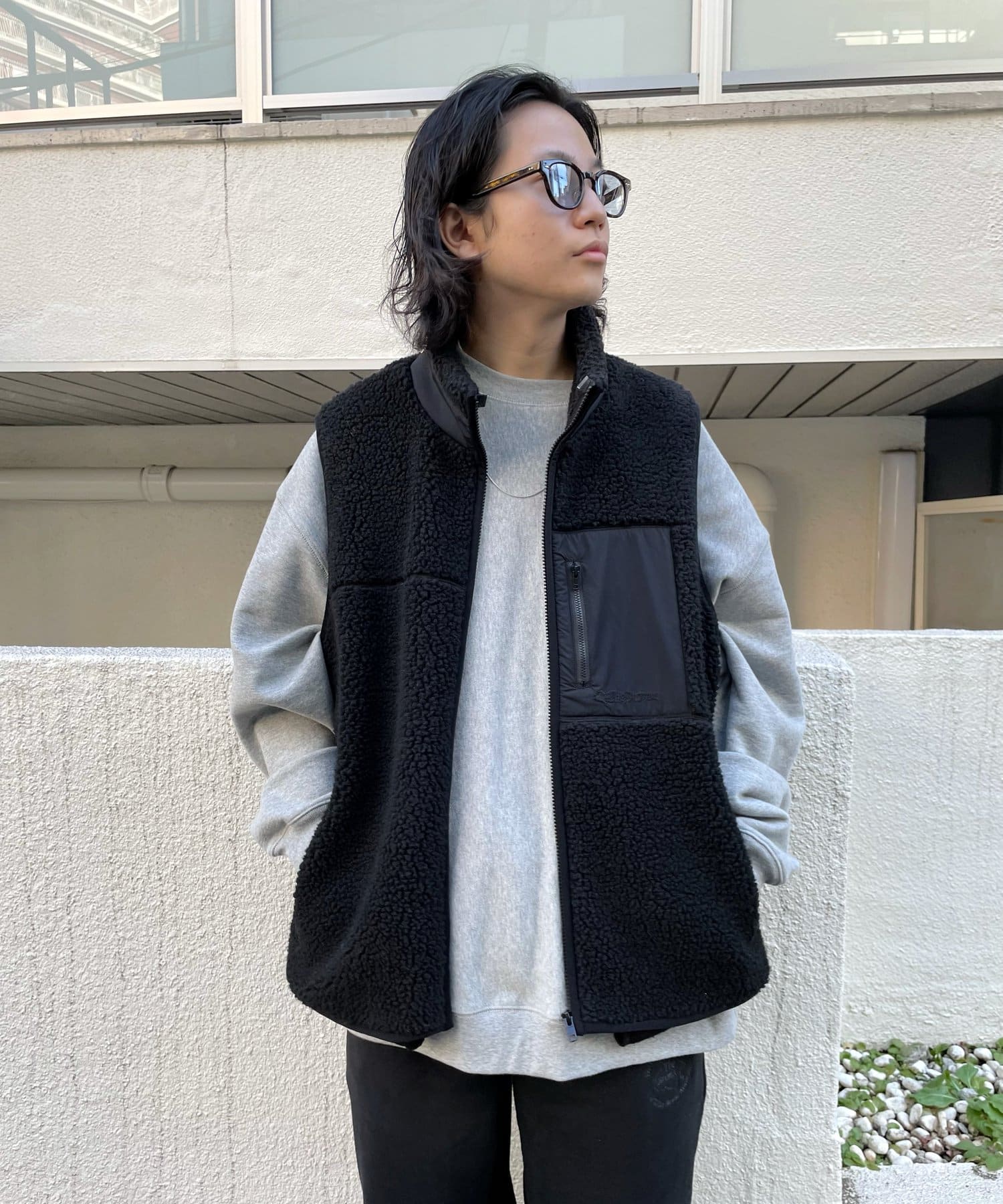 KOOKY'N/クーキー】ボアフリースベスト | WHO'S WHO gallery 