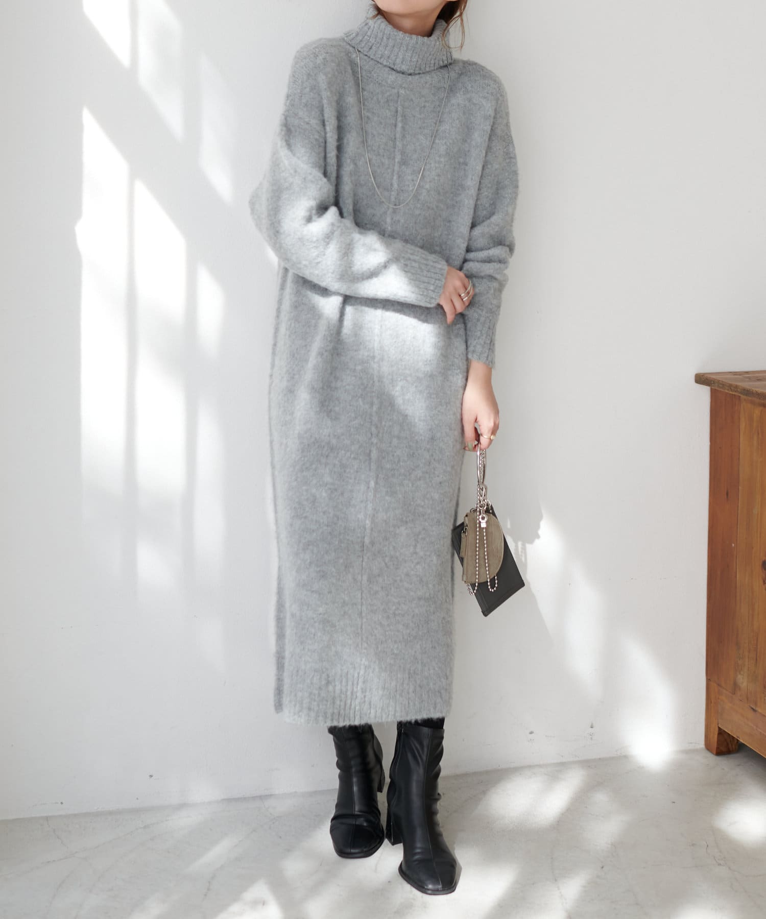 起毛前ハギニットワンピース Discoat ディスコート レディース Pal Closet パルクローゼット パルグループ公式ファッション通販サイト 起毛前ハギニットワンピース Discoat ディスコート レディース Pal Closet パルクローゼット パルグループ公式ファッション通販サイト