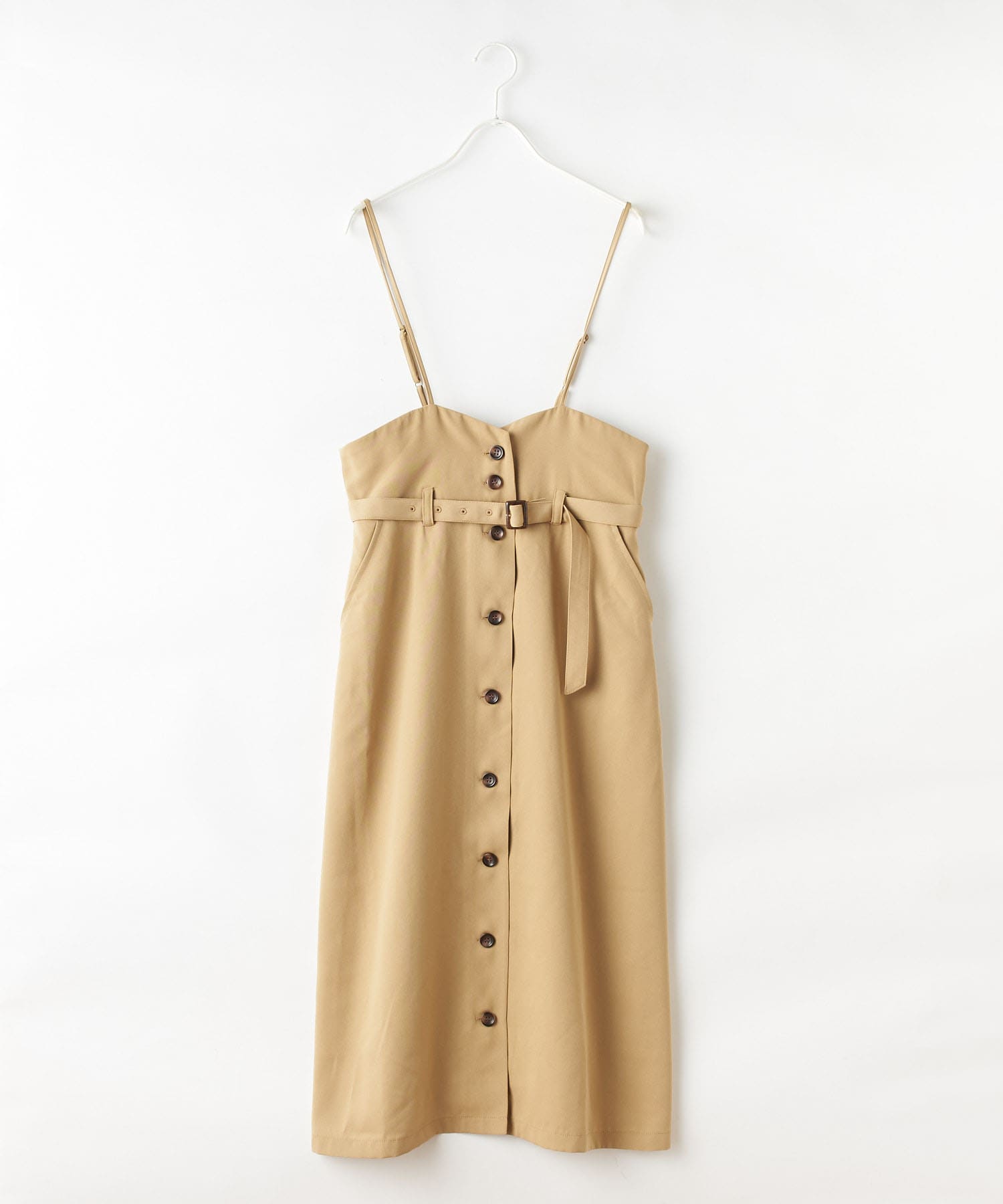 EツイルF釦キャミジャンスカ | NICE CLAUP / OLIVE des OLIVE OUTLET 