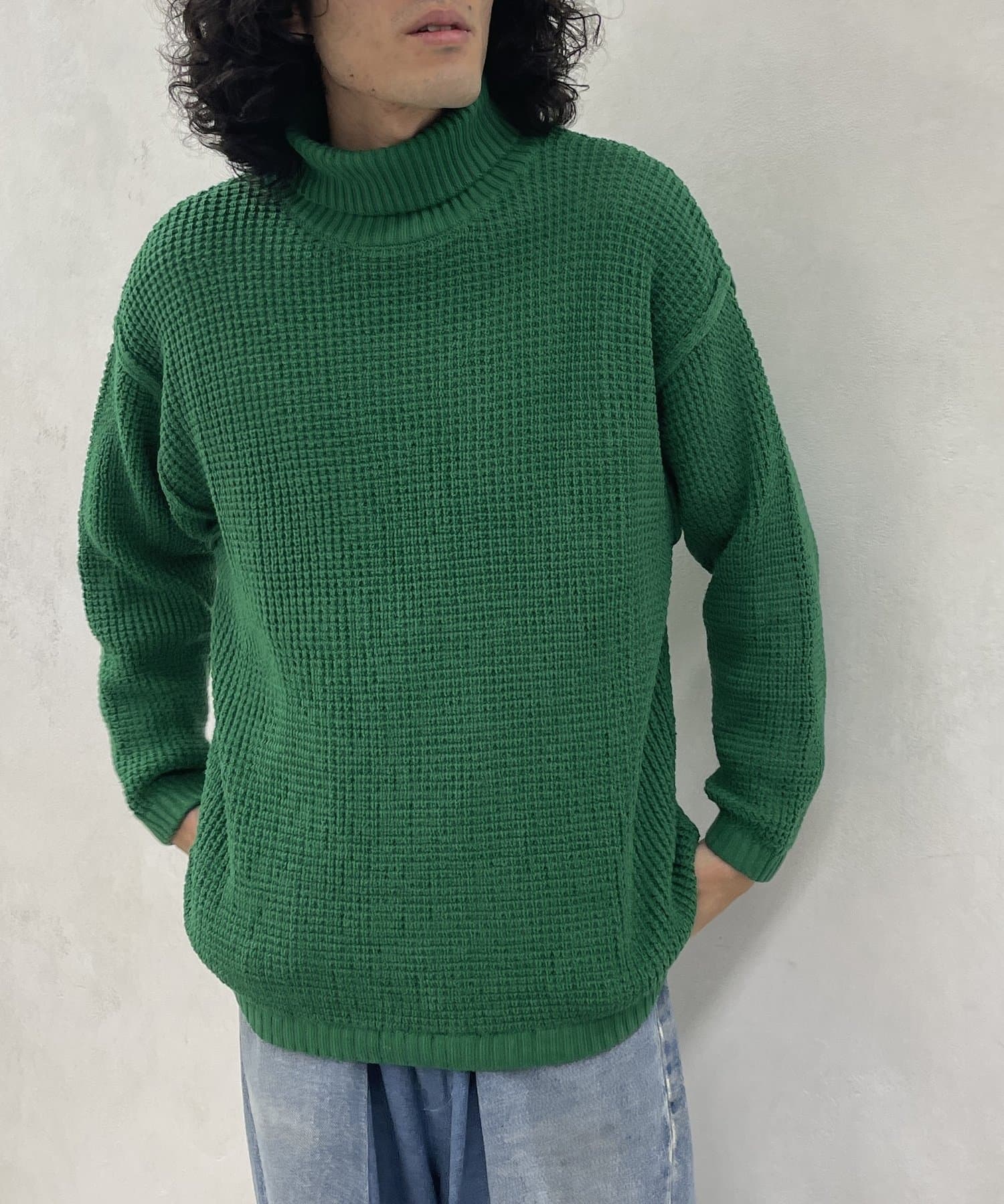 ワッフルタートルネックプルオーバー | CPCM(シーピーシーエム)メンズ ...