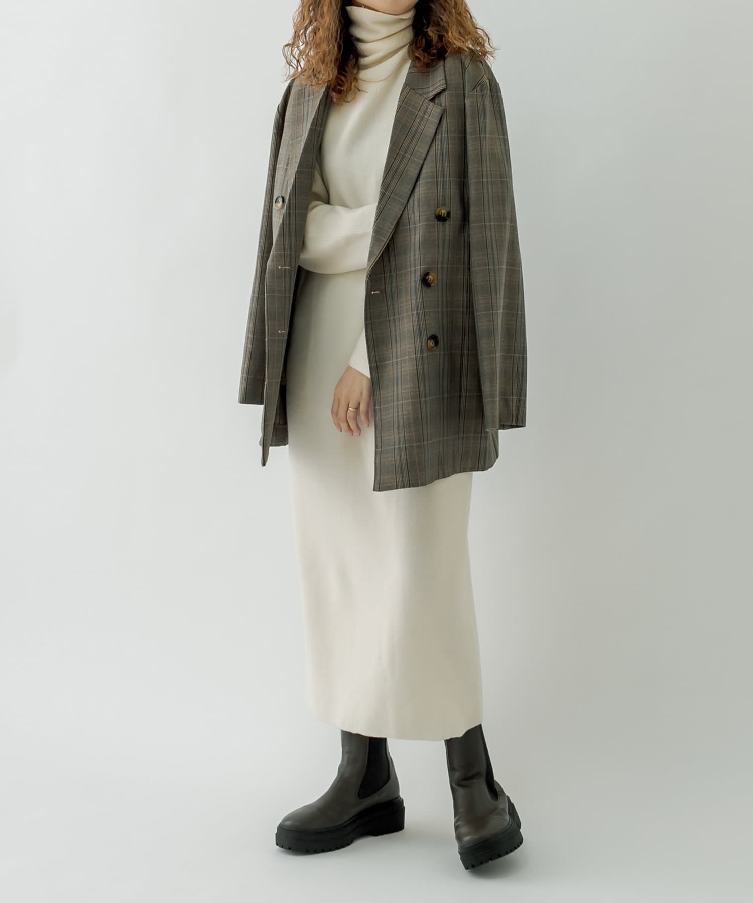 タートルニットワンピース Mystic ミスティック レディース Pal Closet パルクローゼット パルグループ公式ファッション通販サイト