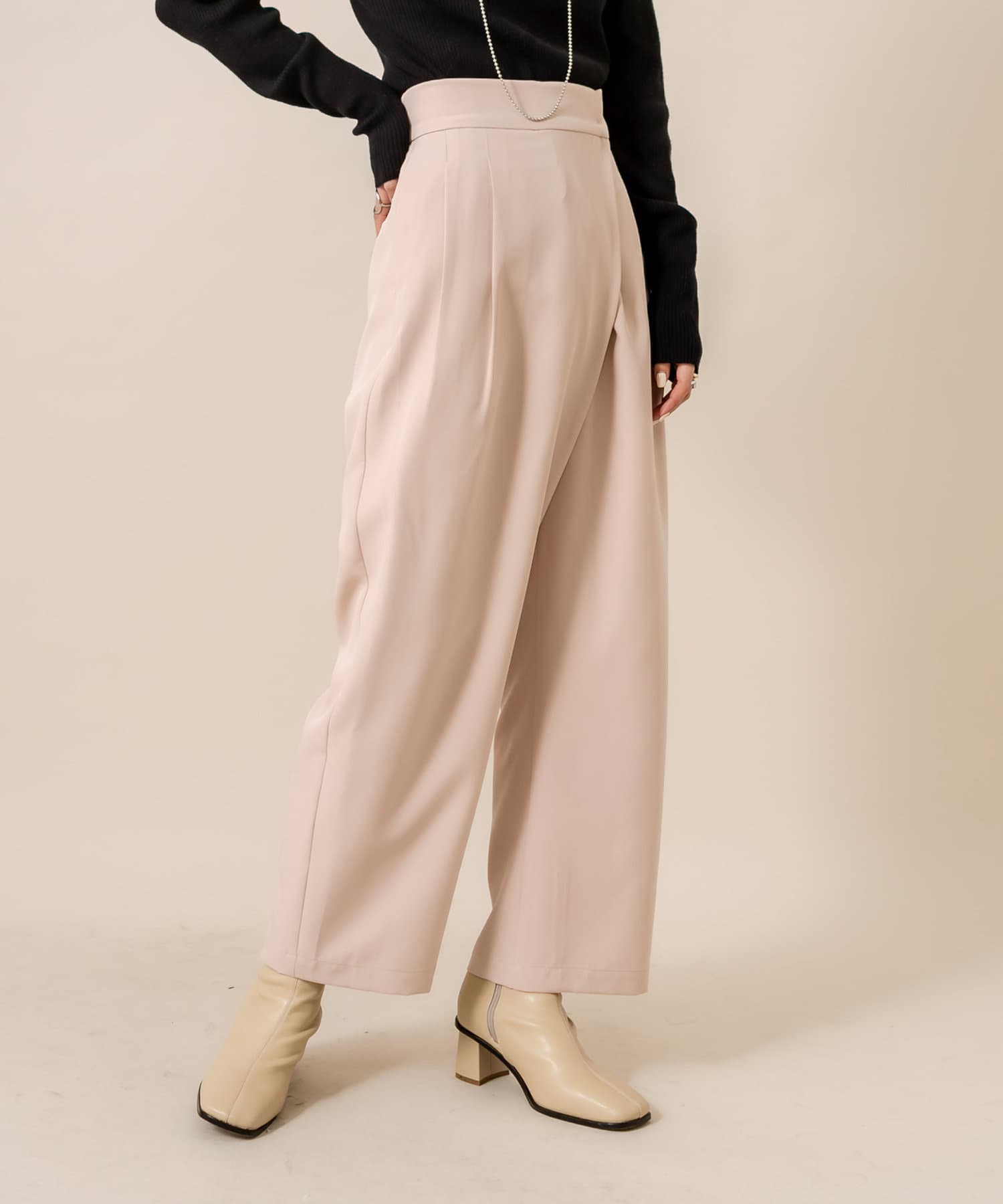 サイズ展開あり Mline Web限定 ラップタックパンツ Mystic ミスティック レディース Pal Closet パルクローゼット パルグループ公式ファッション通販サイト