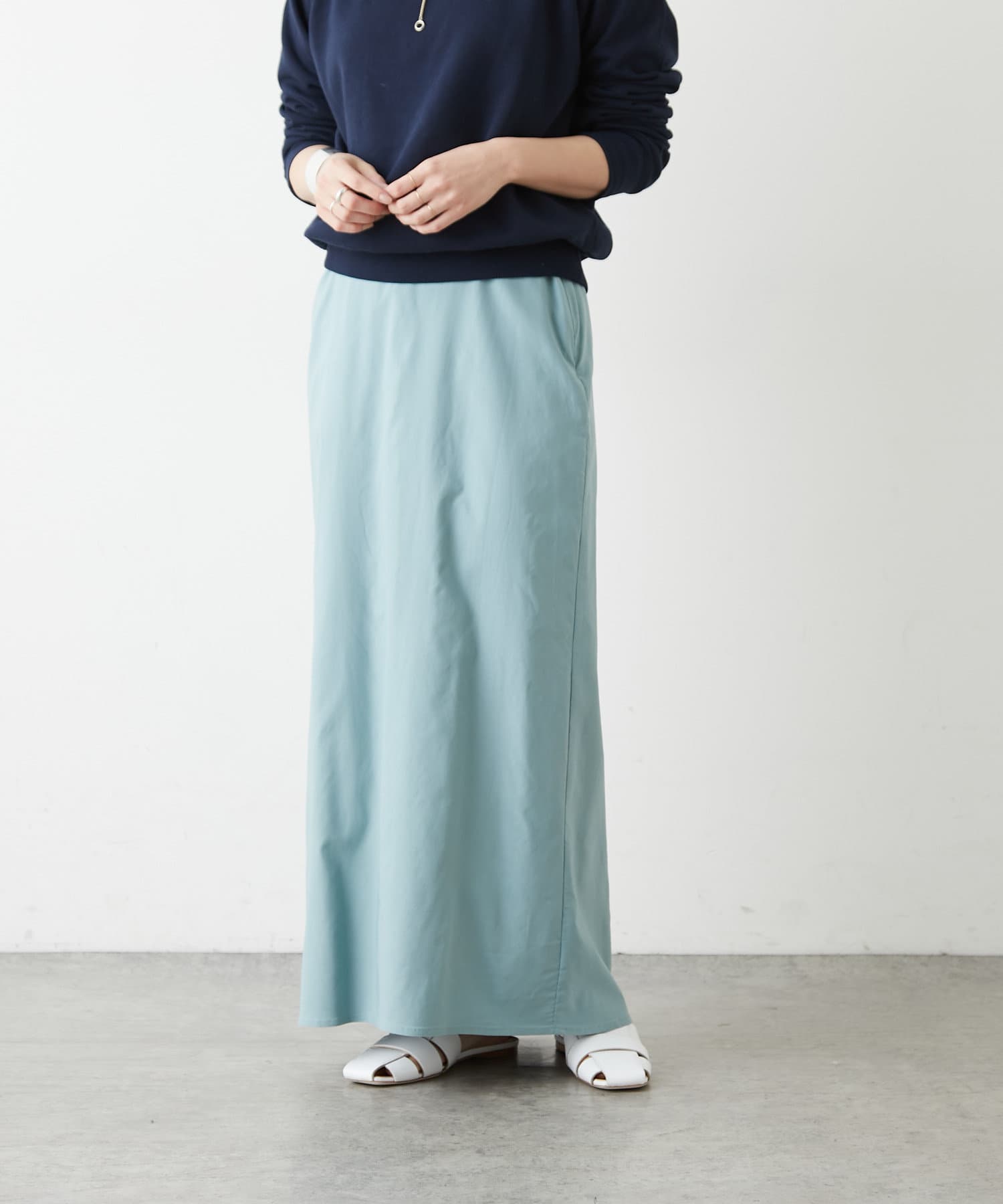 Omekashi(オメカシ) ストレッチバックテールスカート