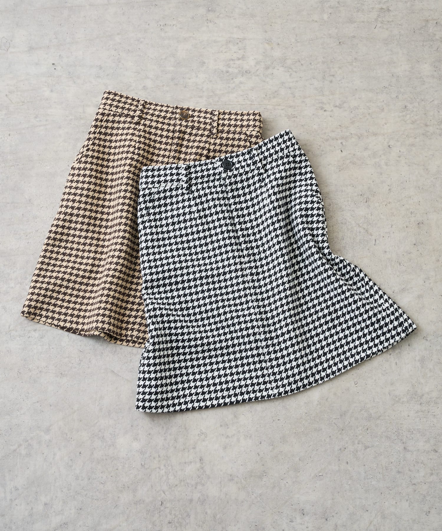 九千鳥柄 千鳥柄ミニSK | NICE CLAUP / OLIVE des OLIVE OUTLET(ナイ