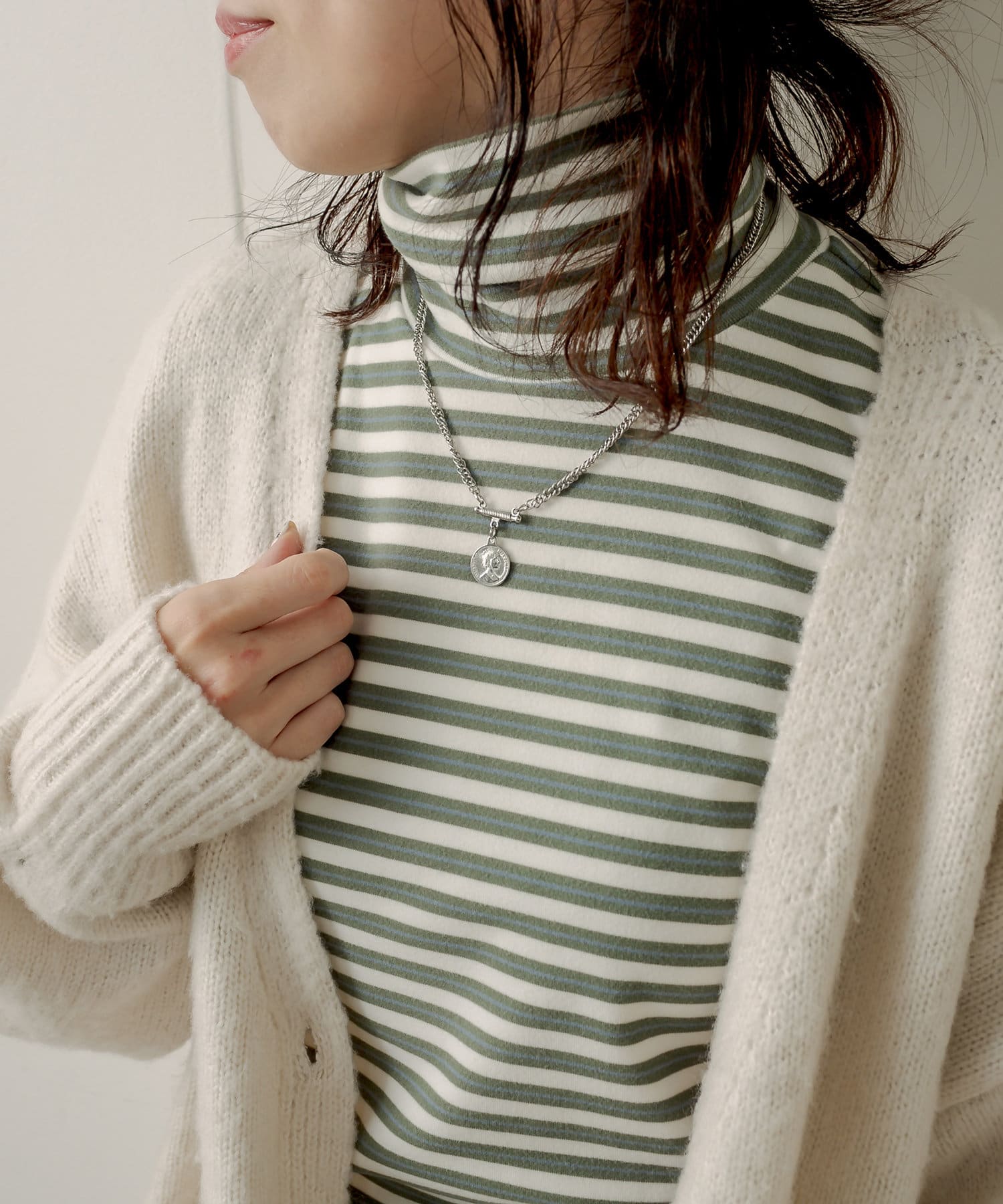 マルチボーダータートルPO | NICE CLAUP / OLIVE des OLIVE OUTLET