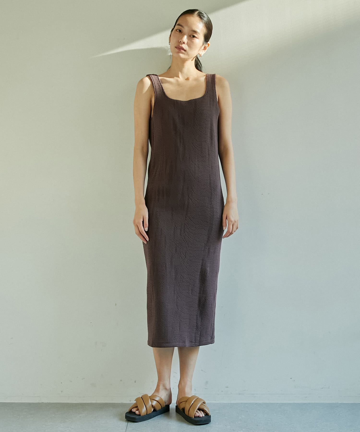 Inscrire ニットタンクトップドレス Gallardagalante ガリャルダガランテ レディース Pal Closet パルクローゼット パルグループ公式ファッション通販サイト