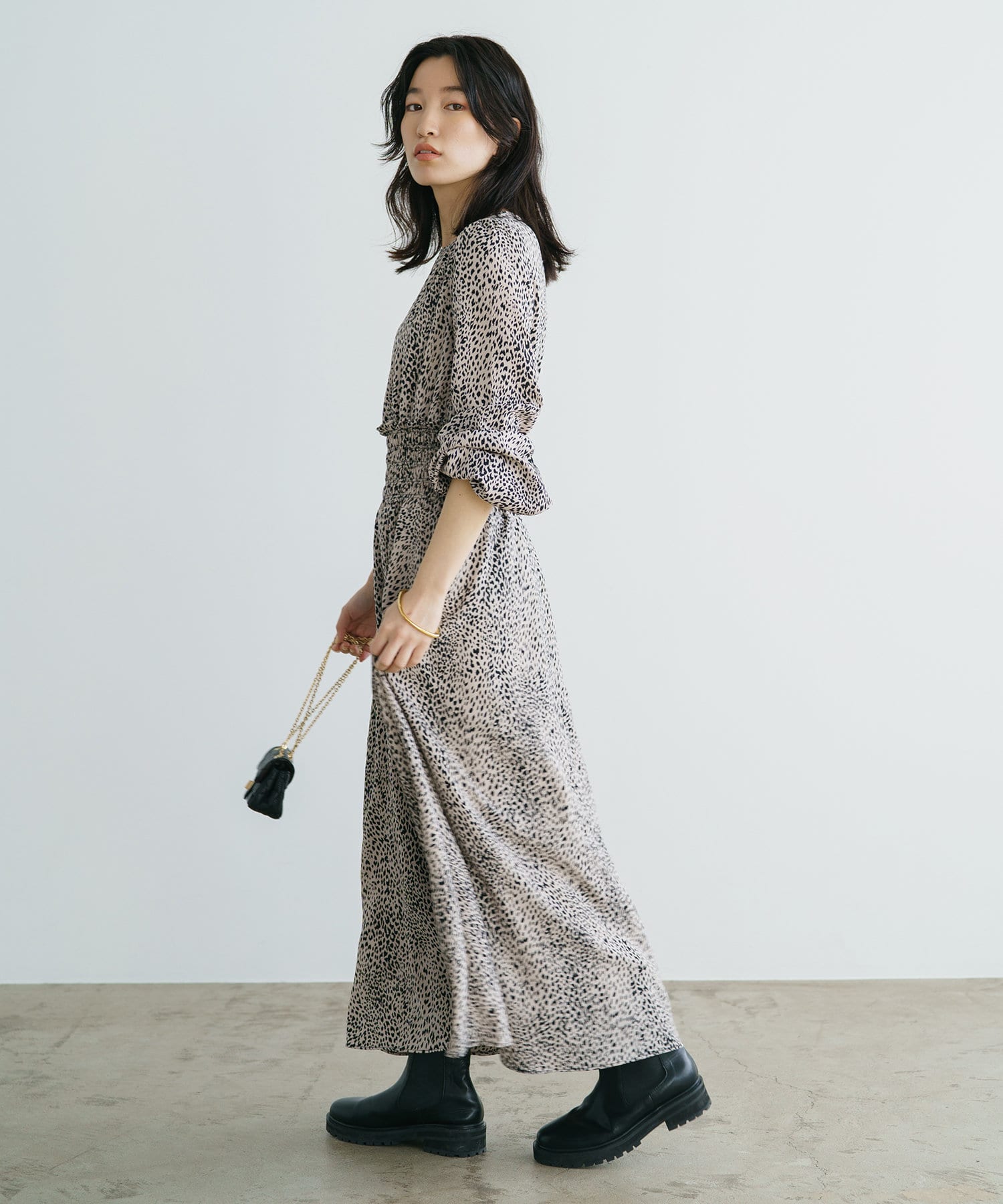 ウエイティングルーム洋服 レオパードワンピース Handyallnetflatrate De