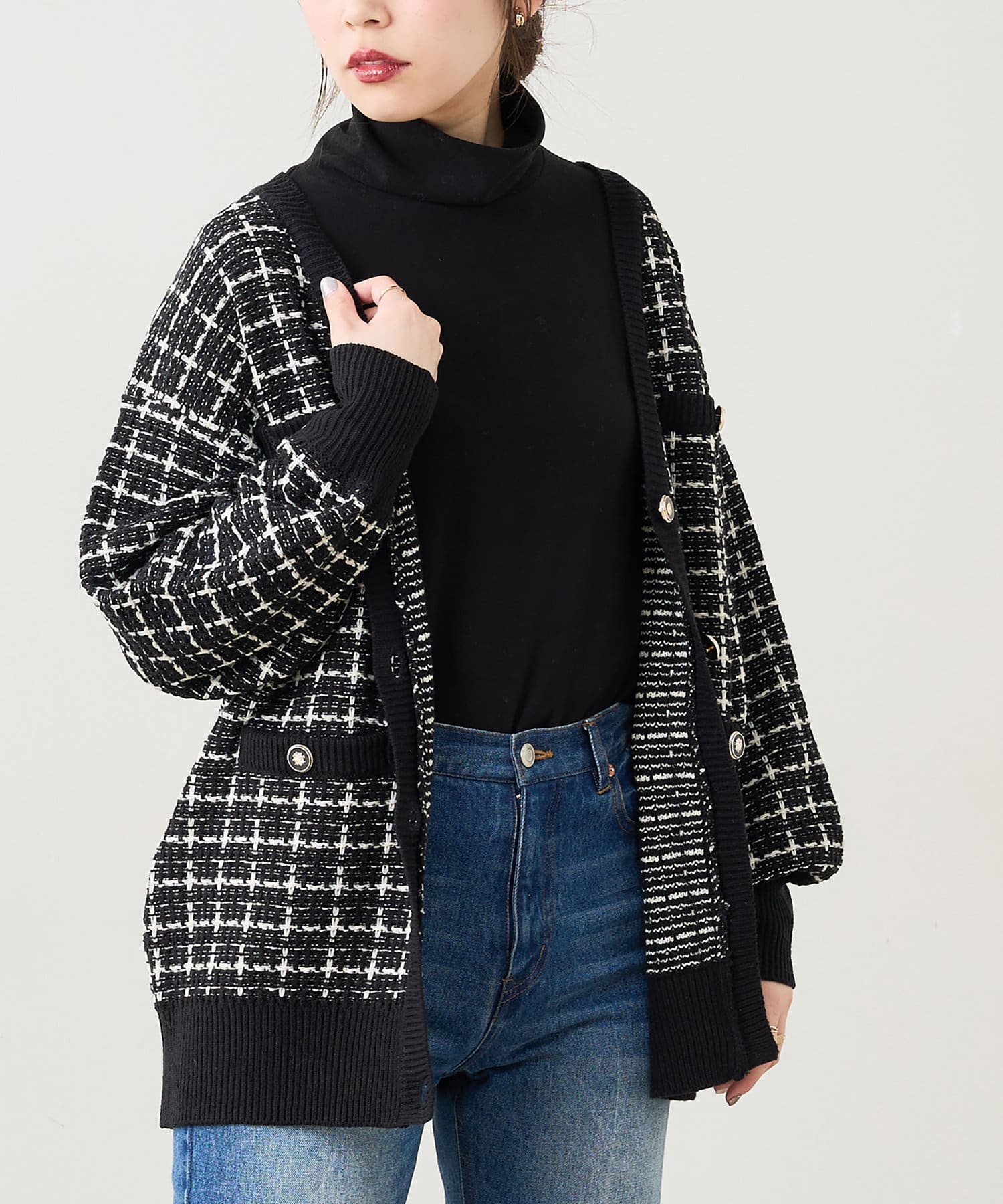 natural couture(ナチュラルクチュール) 便利な微起毛カットタートル