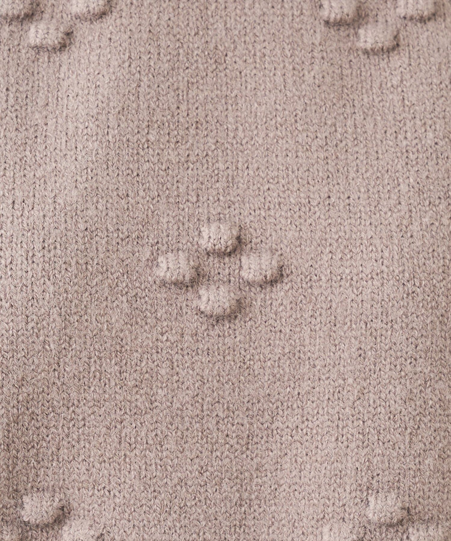natural couture(ナチュラルクチュール) 【WEB限定カラー有り】つぶつぶお花ニット