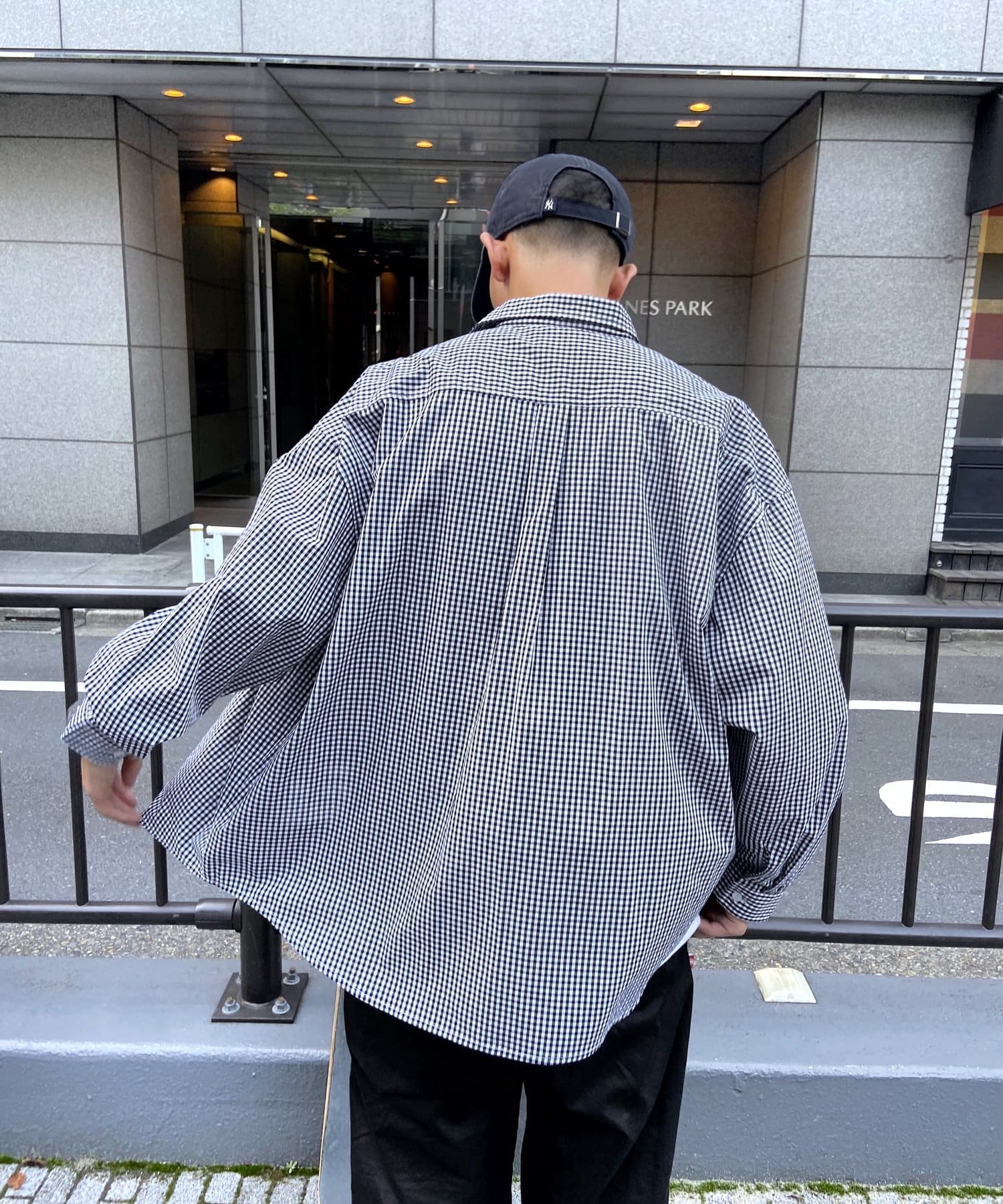 WHO'S WHO gallery】COOPER FACTギンガムL/Sシャツ | OUTLET