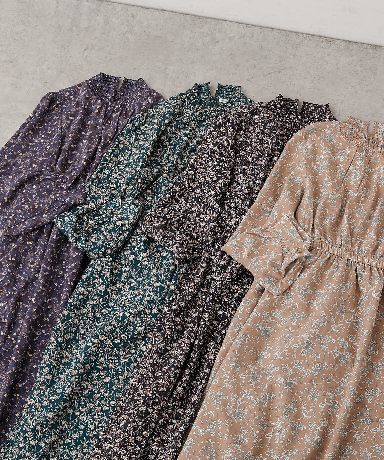 花柄ワンピース | NICE CLAUP / OLIVE des OLIVE OUTLET(ナイ